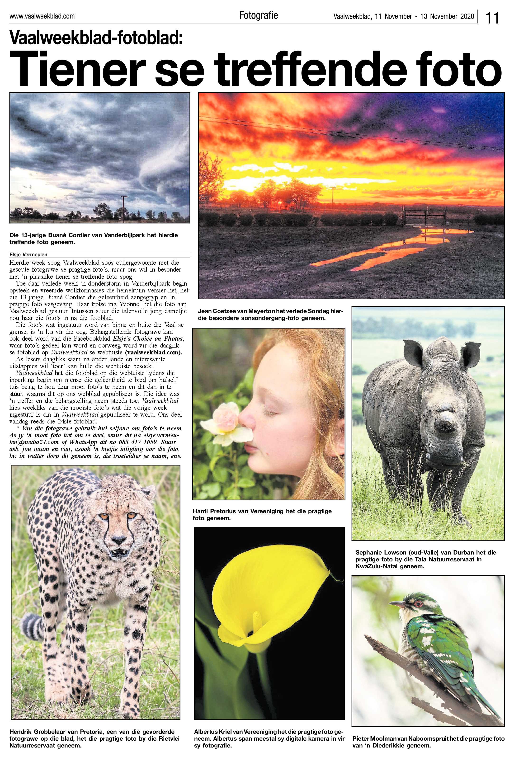 Vaalweekblad 11 November – 13 November 2020 page 11