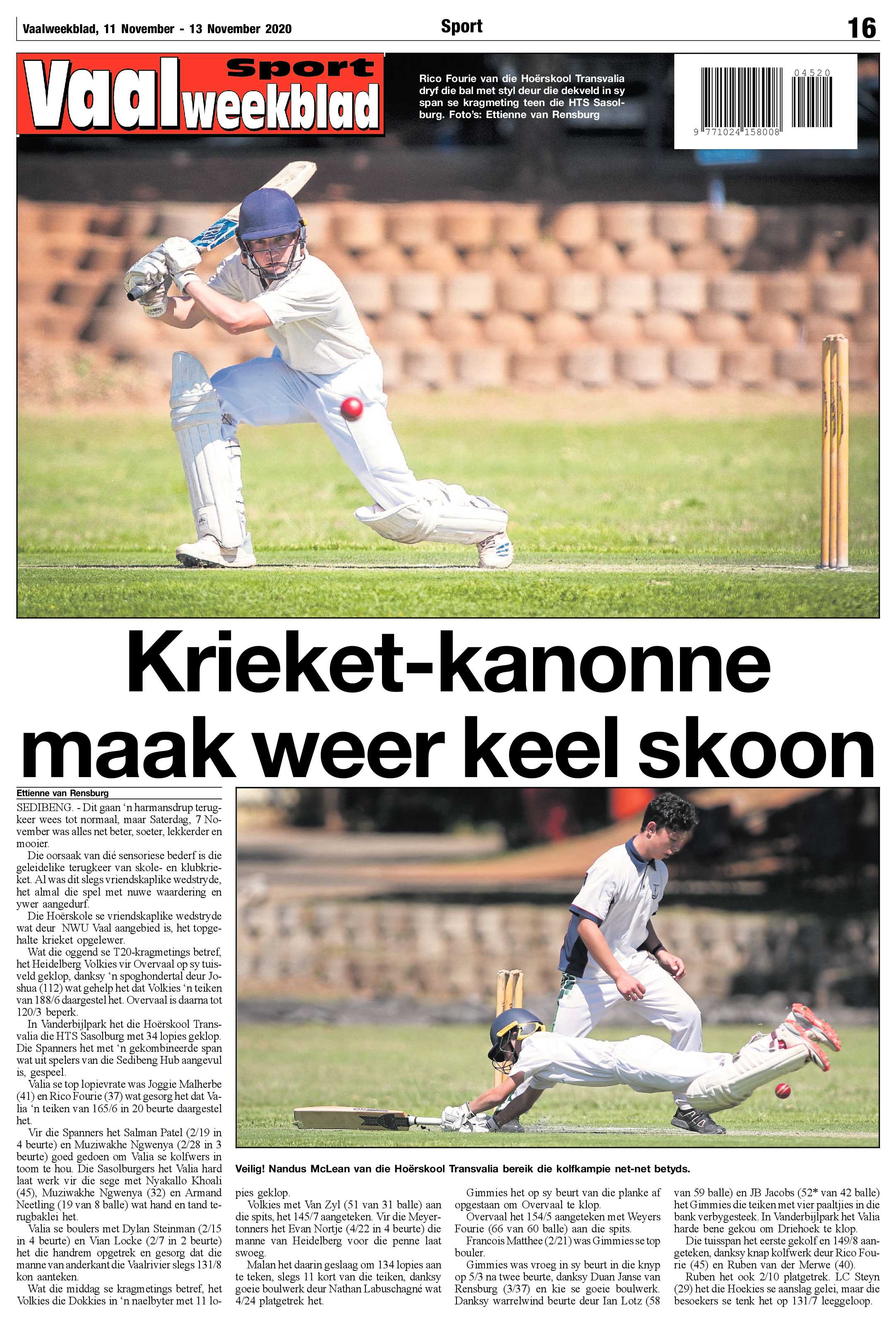 Vaalweekblad 11 November – 13 November 2020 page 16