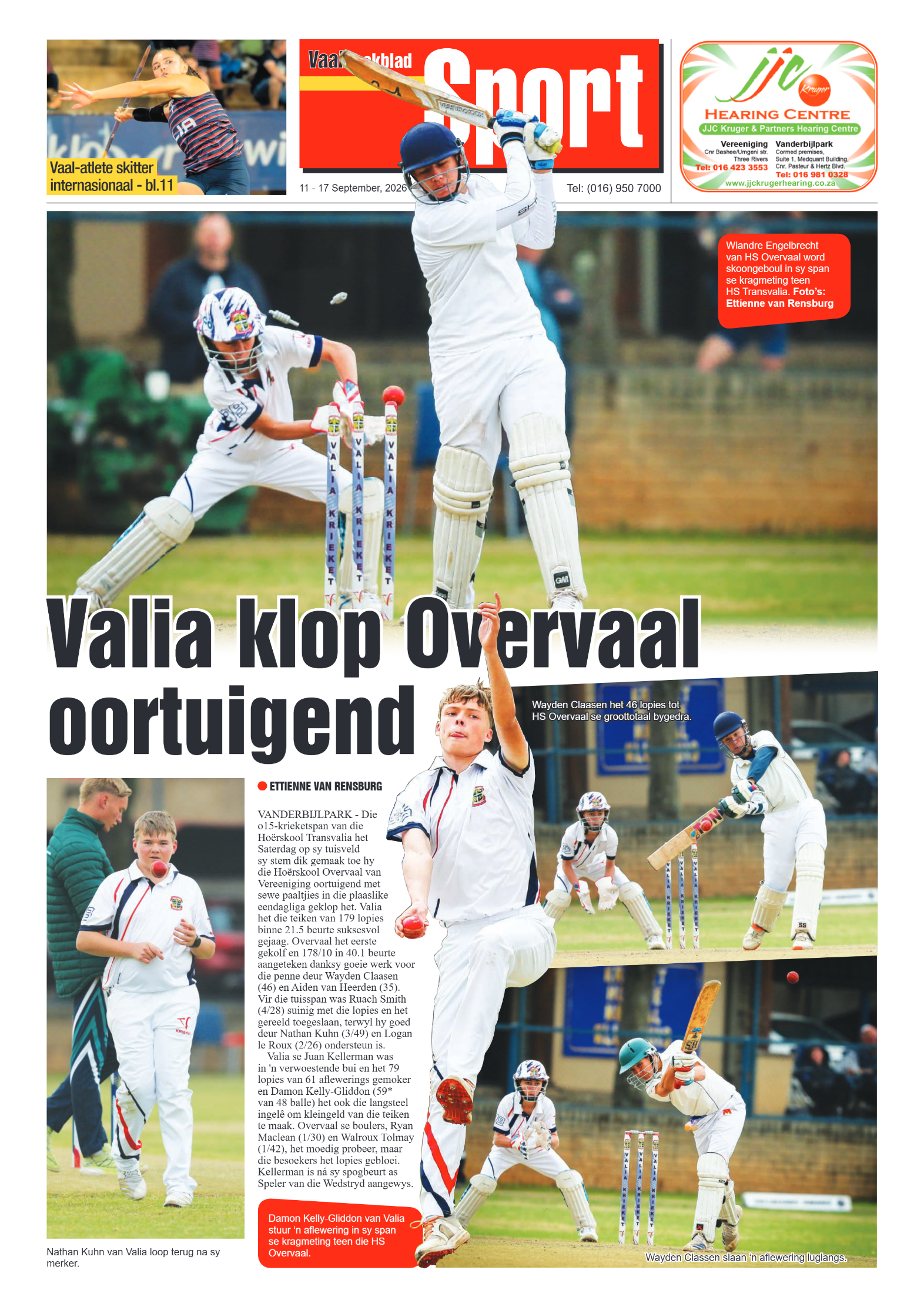 Vaalweekblad – 11 September 2026 page 12
