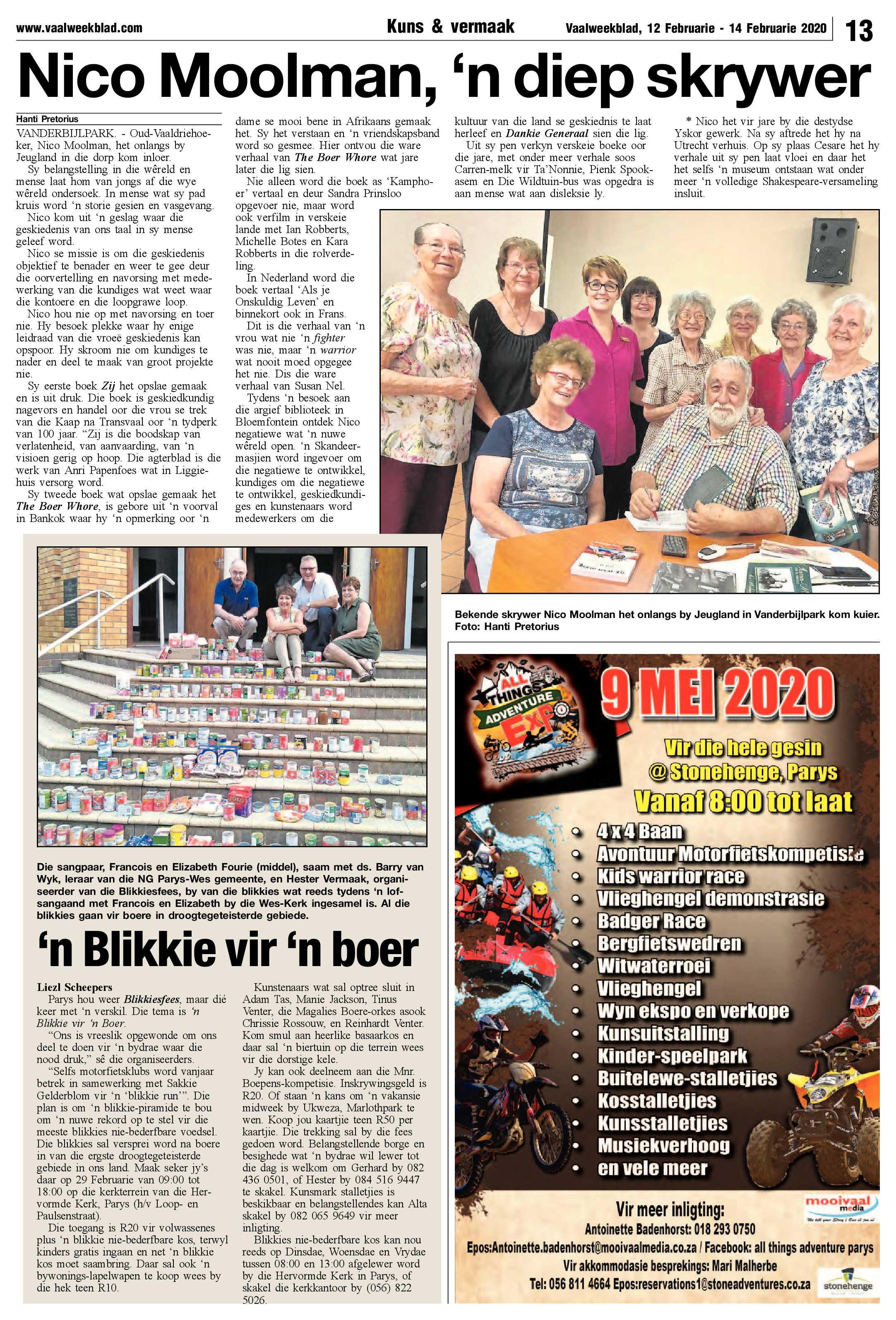 Vaalweekblad 12 – 14 February 2020 page 13