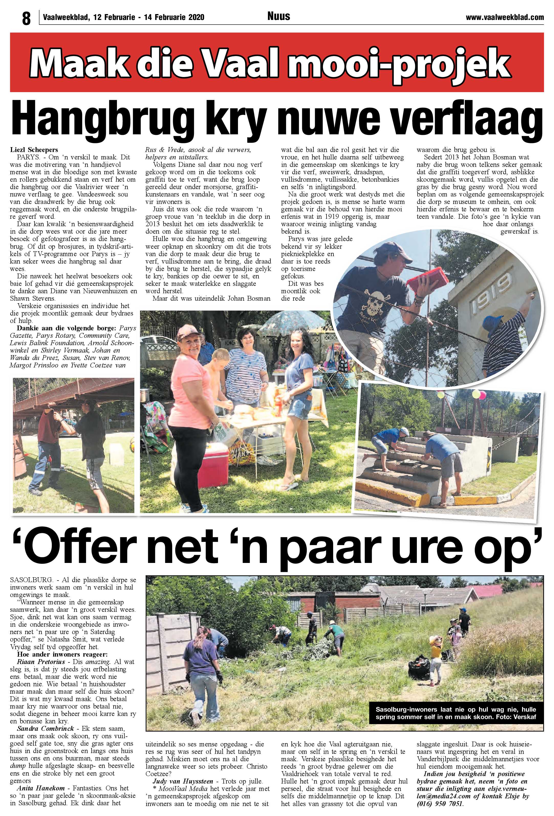 Vaalweekblad 12 – 14 February 2020 page 8
