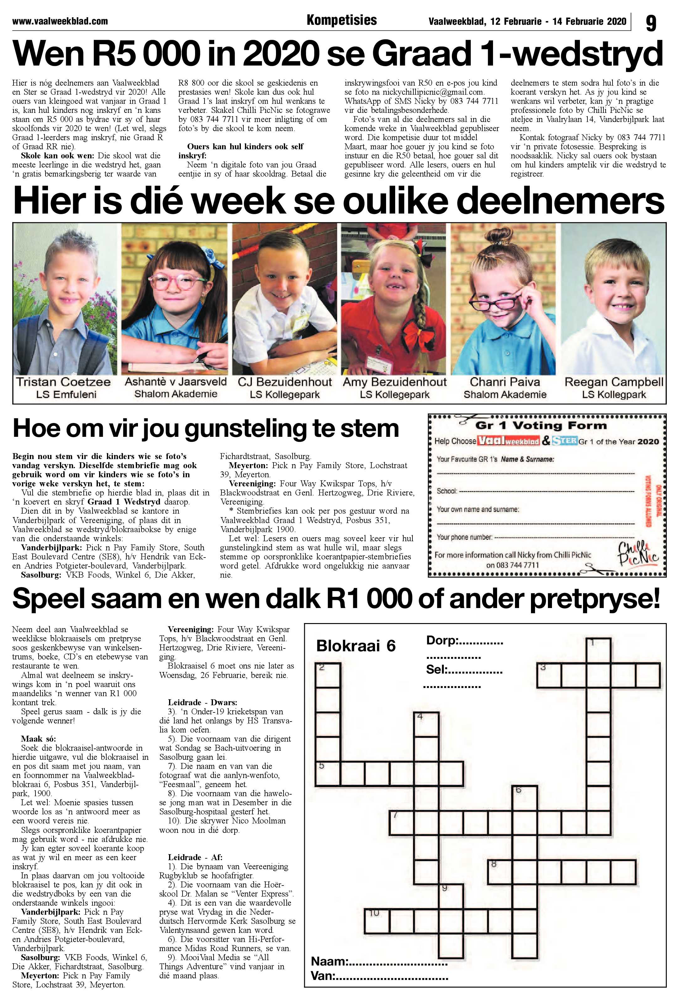 Vaalweekblad 12 – 14 February 2020 page 9