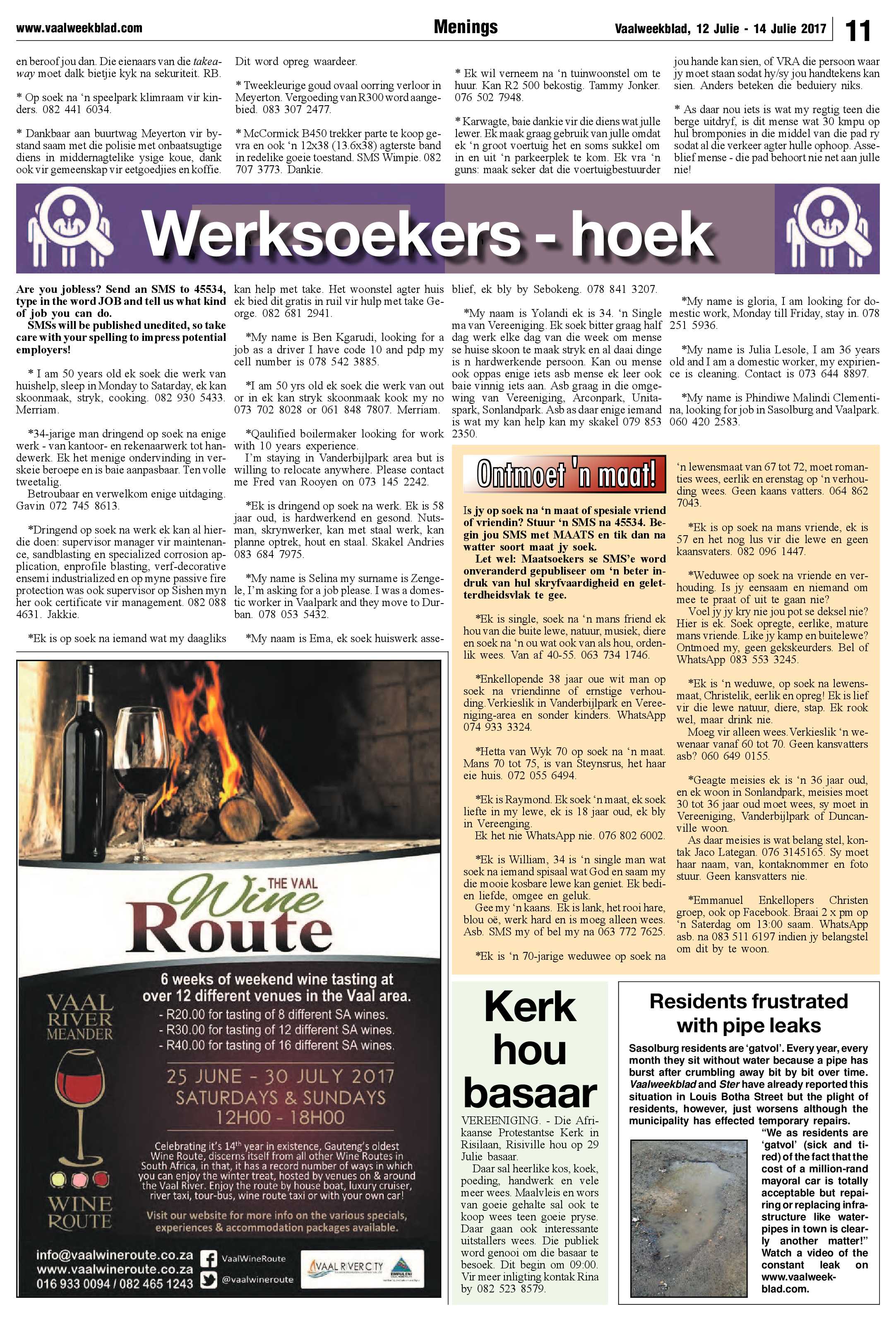Vaalweekblad 12 – 14 Julie 2017 page 11