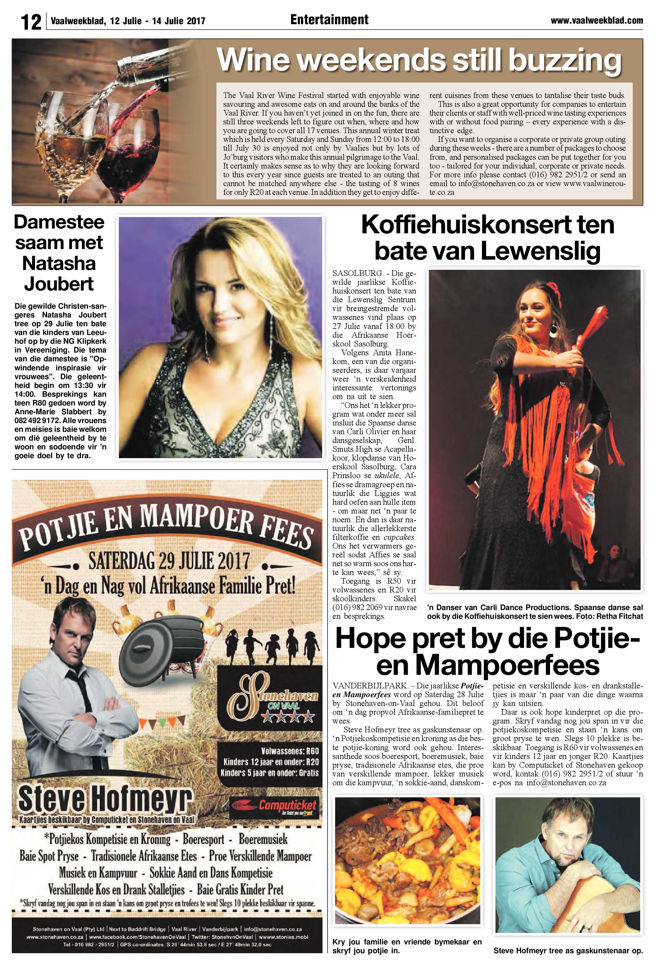 Vaalweekblad 12 – 14 Julie 2017 page 12