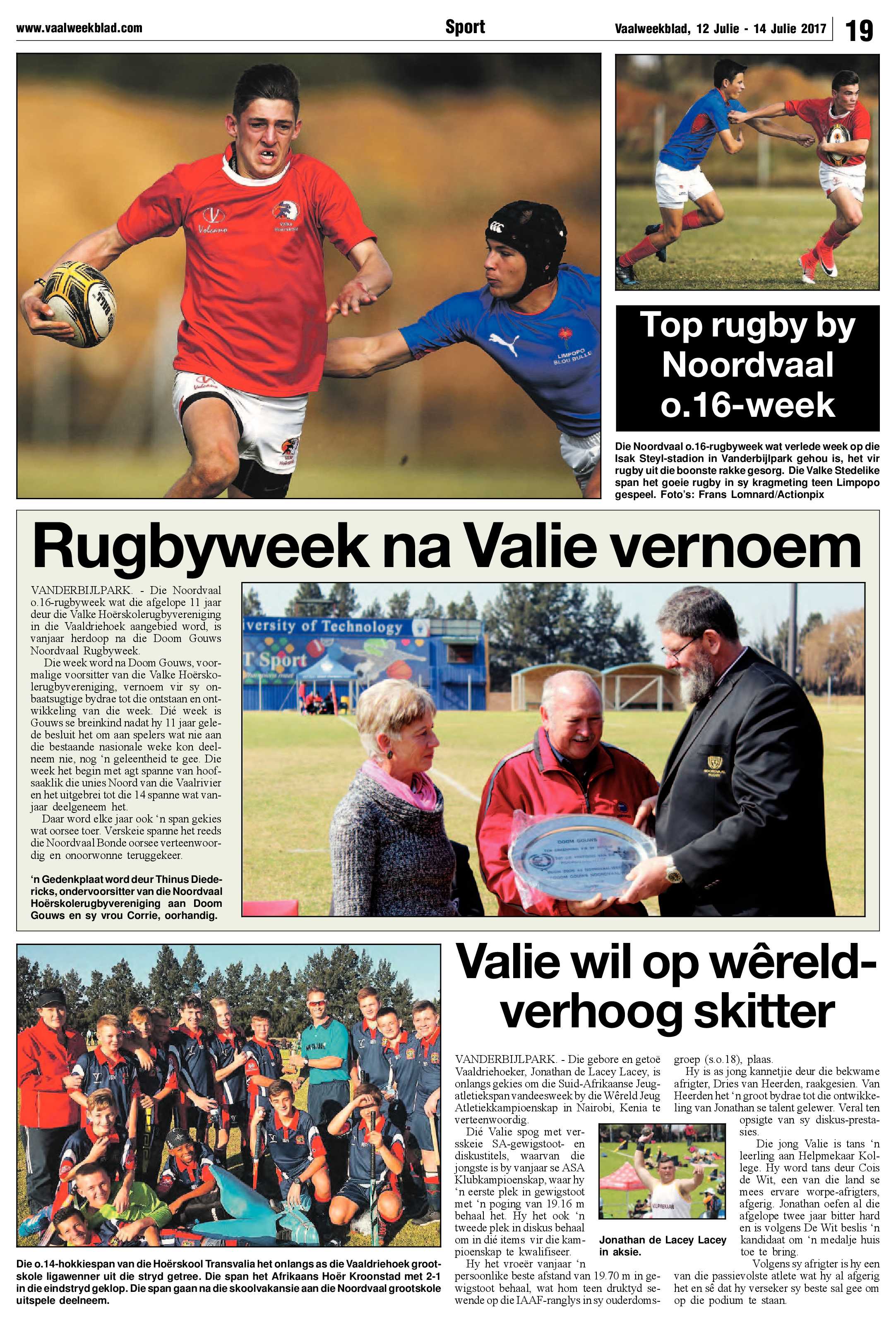 Vaalweekblad 12 – 14 Julie 2017 page 19