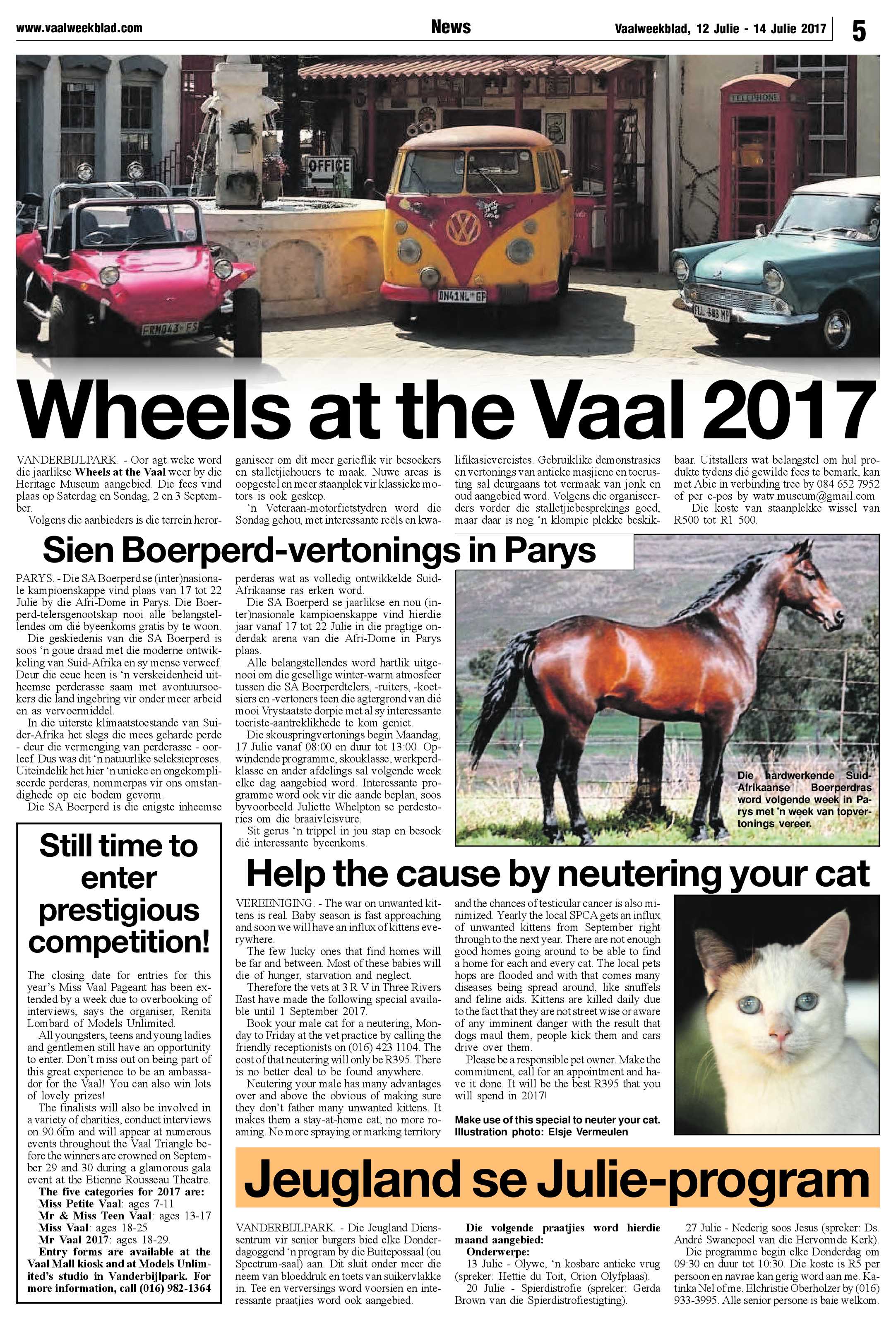 Vaalweekblad 12 – 14 Julie 2017 page 5