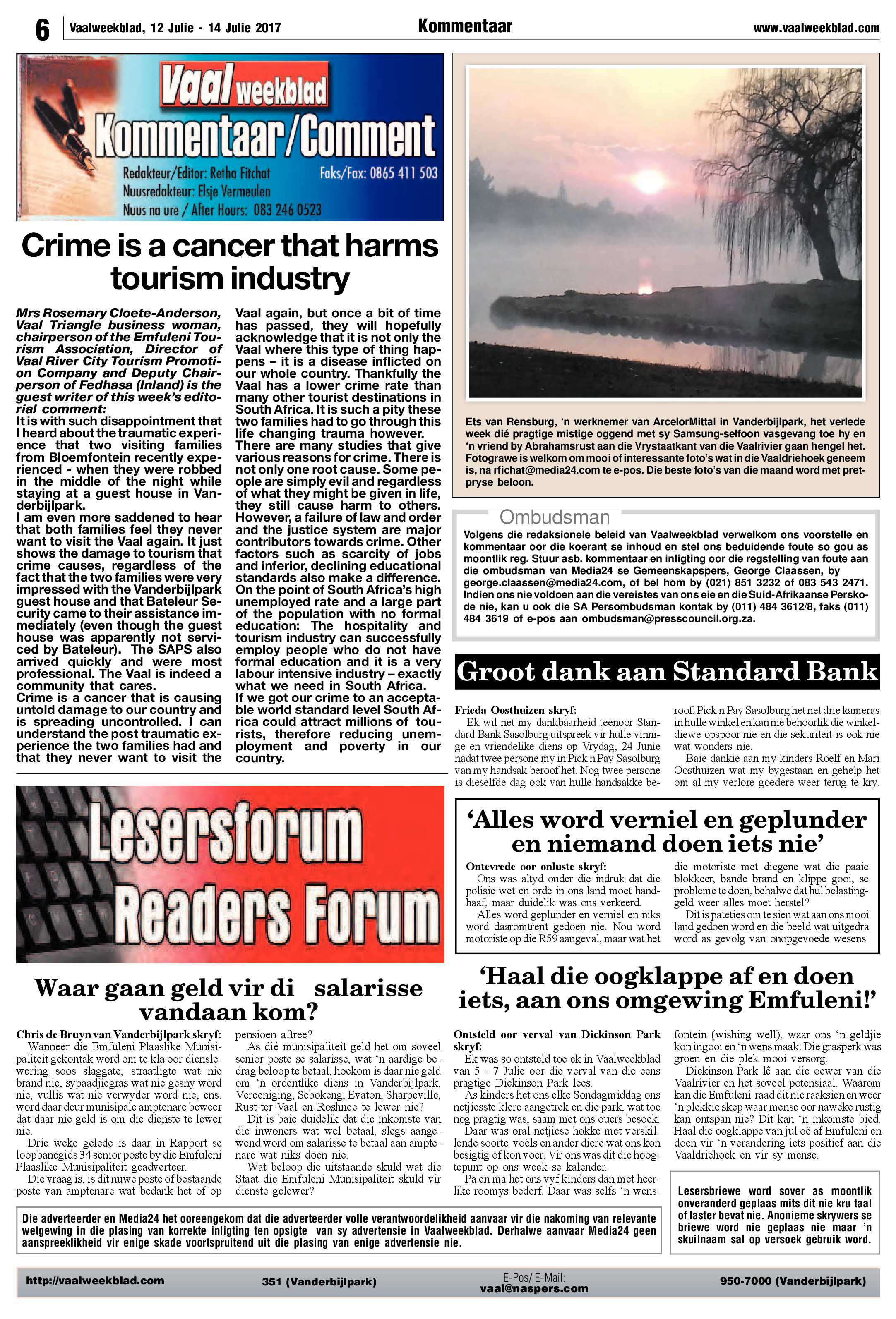 Vaalweekblad 12 – 14 Julie 2017 page 6