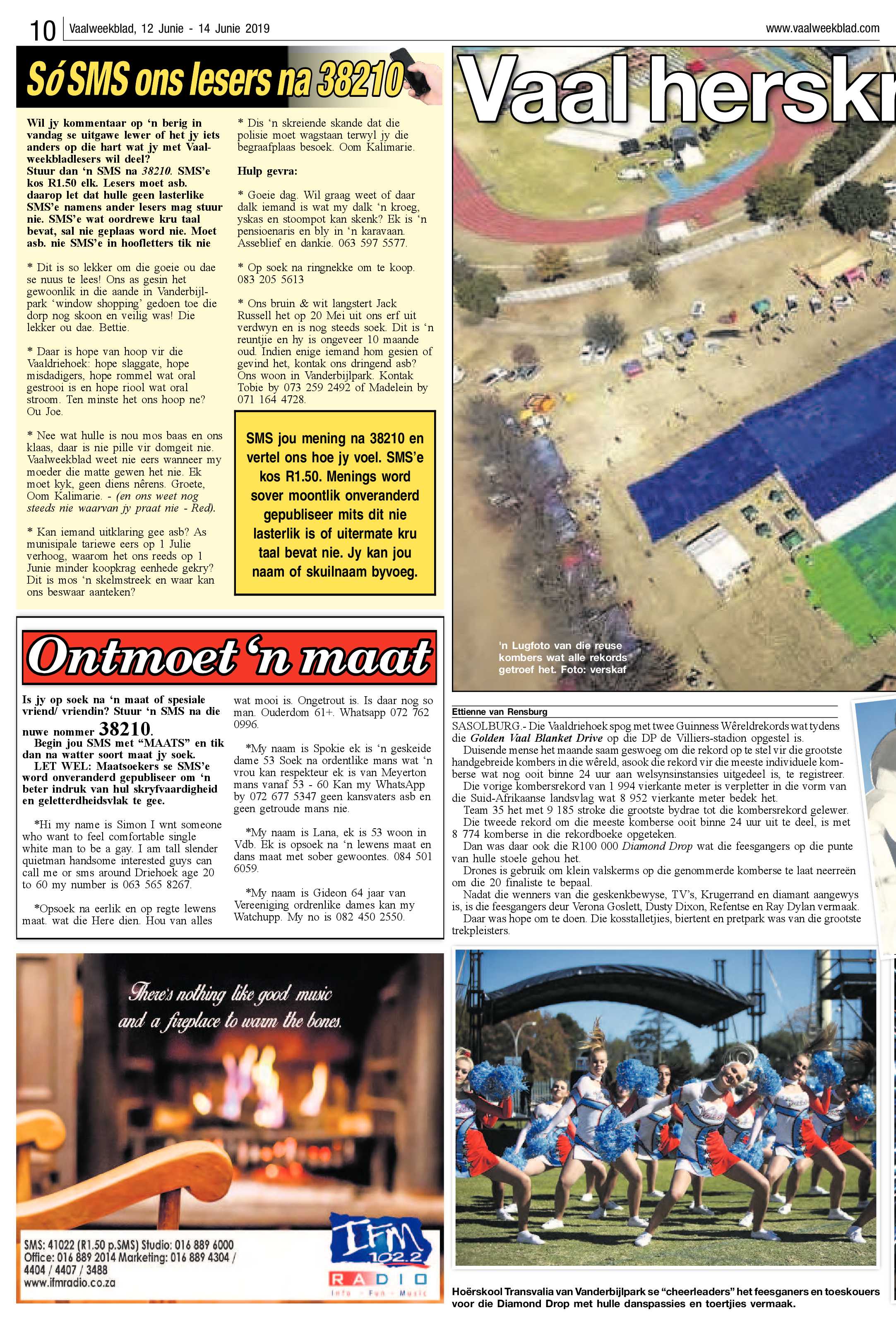 Vaalweekblad 12 – 14 Junie 2019 page 10