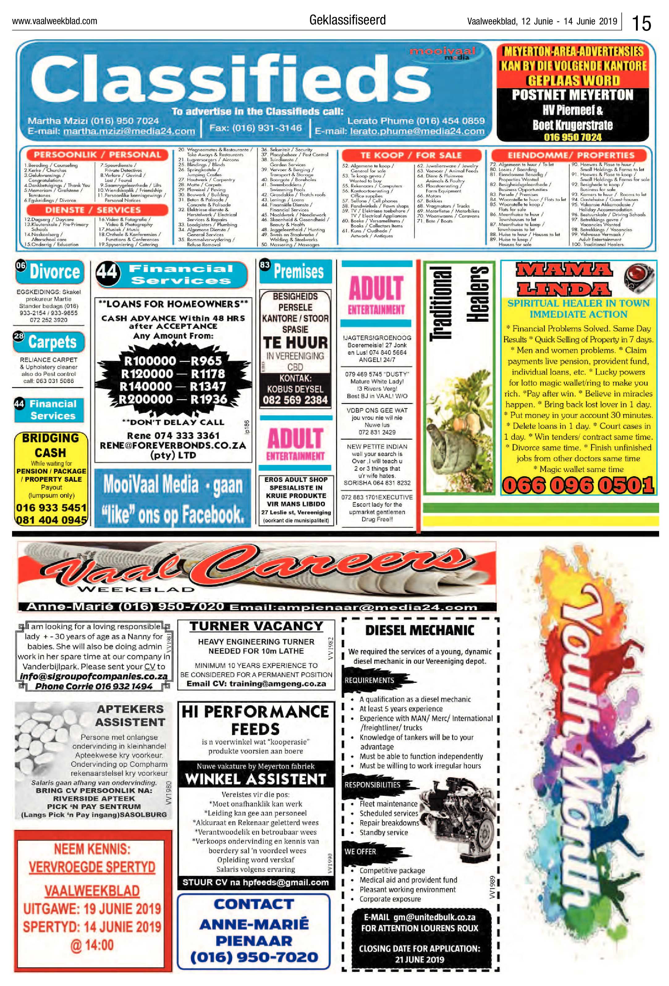 Vaalweekblad 12 – 14 Junie 2019 page 15