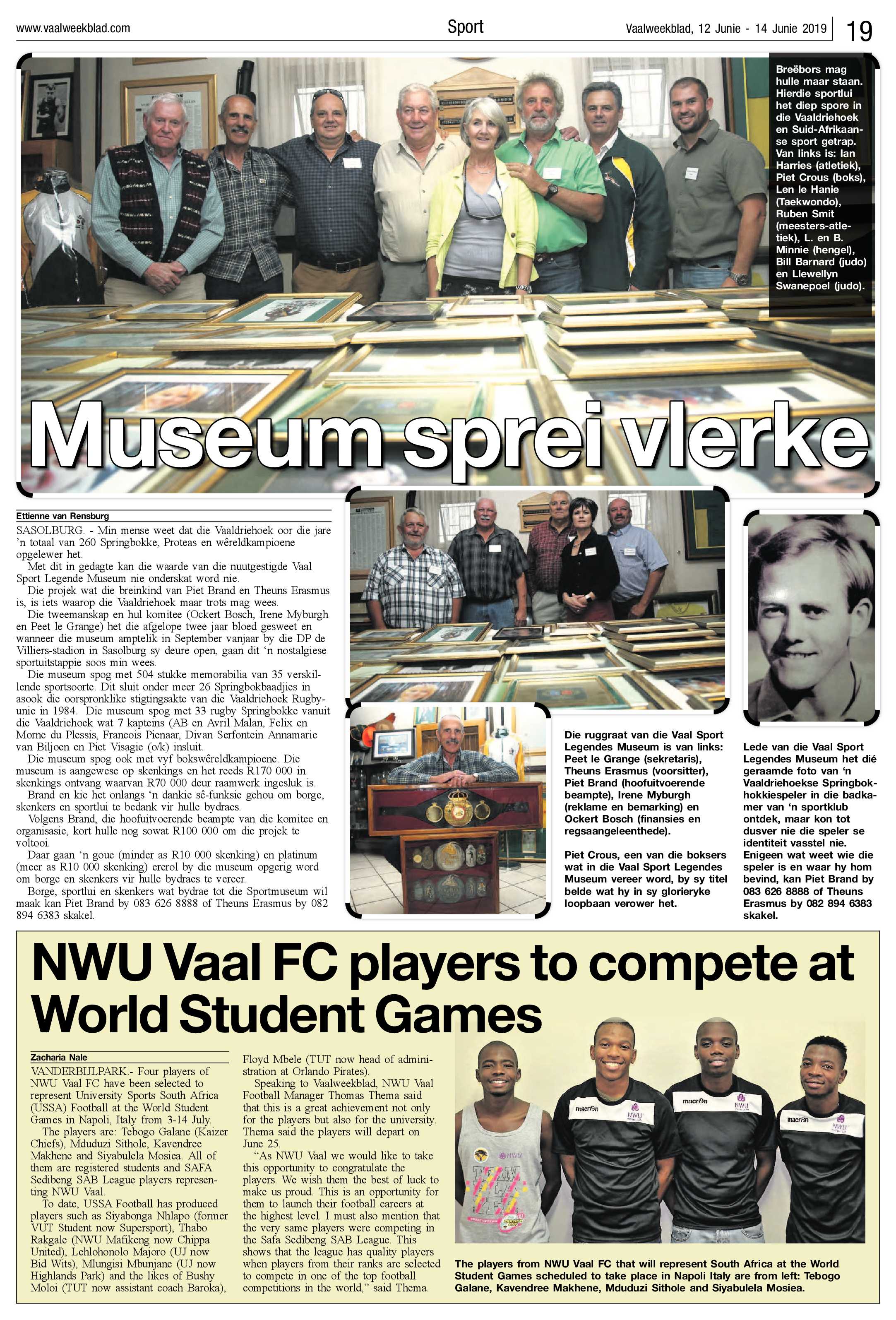 Vaalweekblad 12 – 14 Junie 2019 page 19