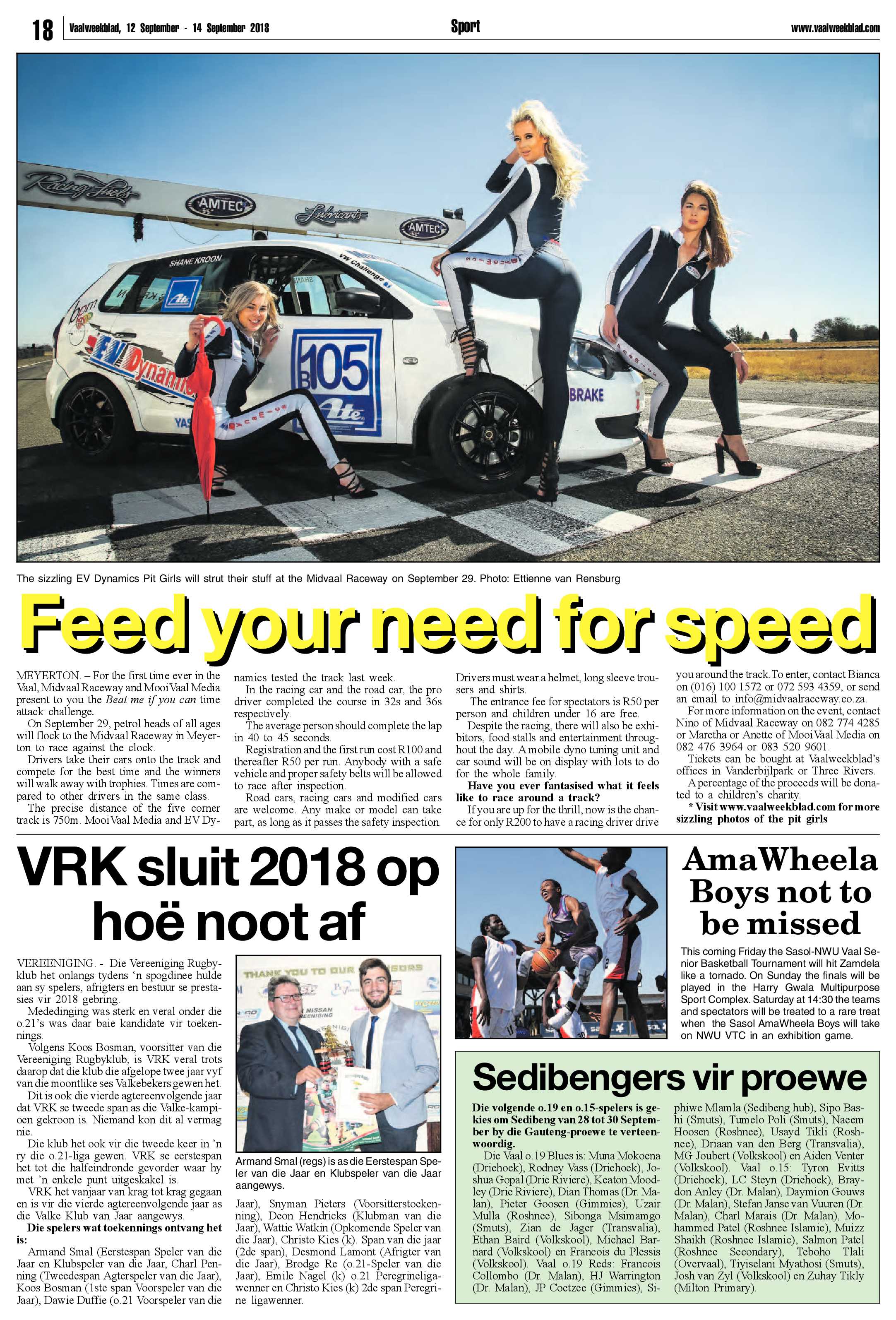 Vaalweekblad 12 – 14 September 2018 page 18