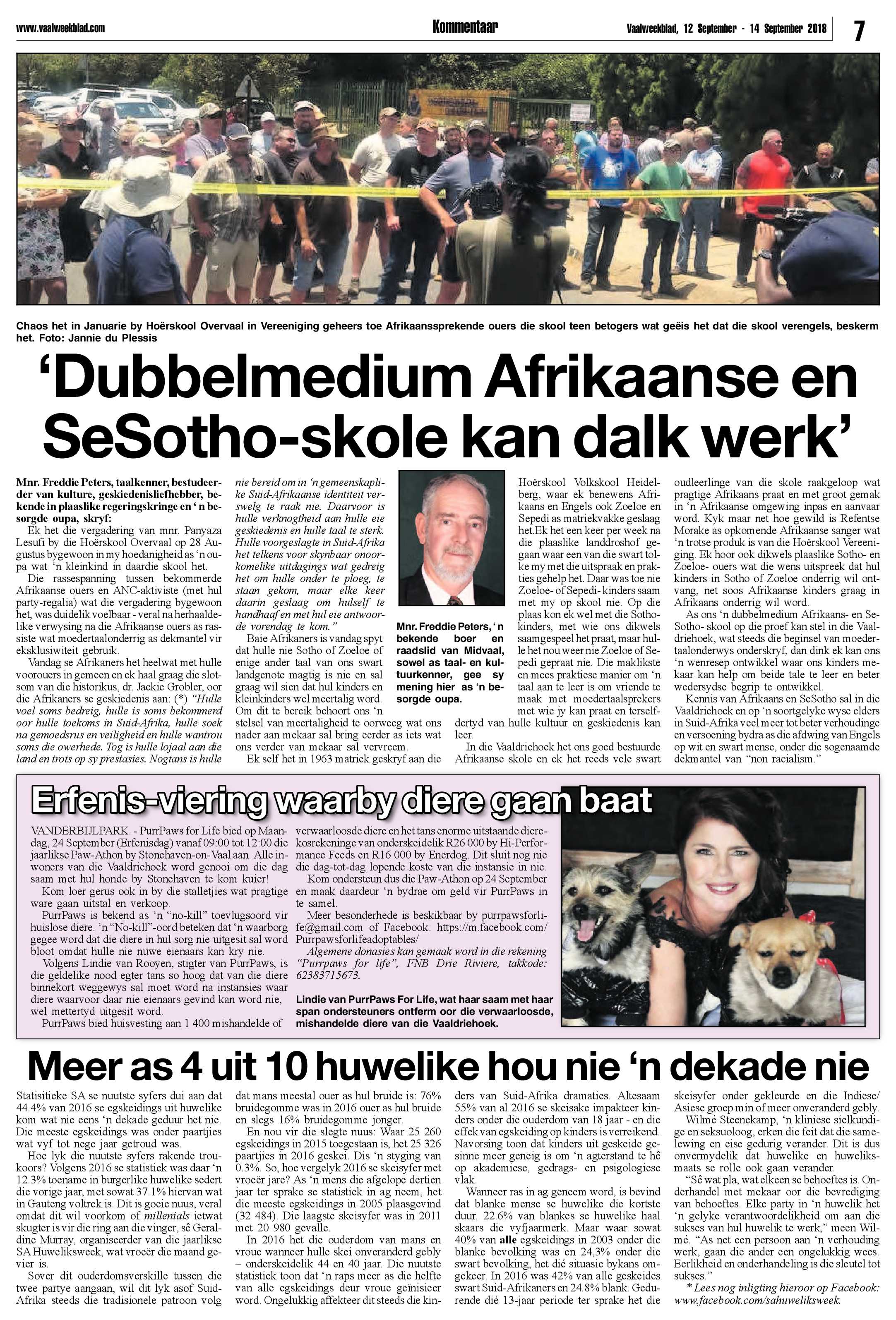 Vaalweekblad 12 – 14 September 2018 page 7