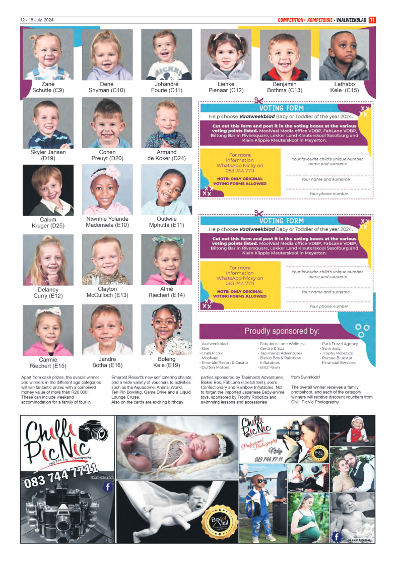 Vaalweekblad 12 – 18 July, 2024 page 11