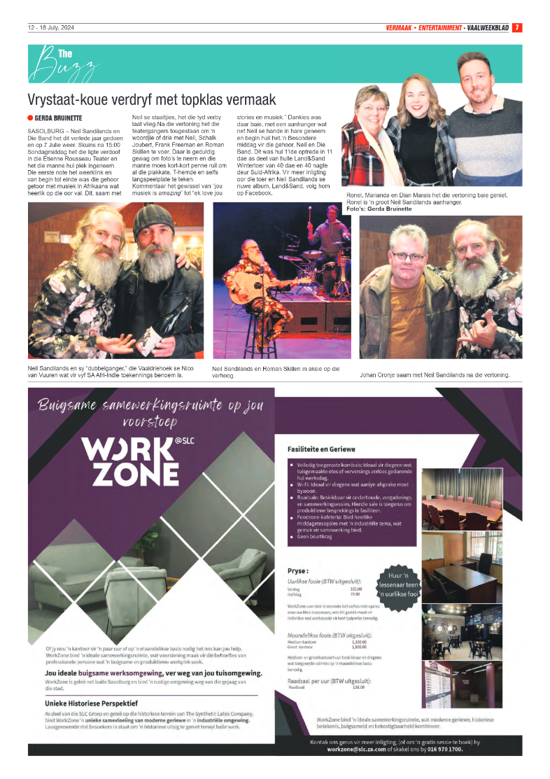 Vaalweekblad 12 – 18 July, 2024 page 7