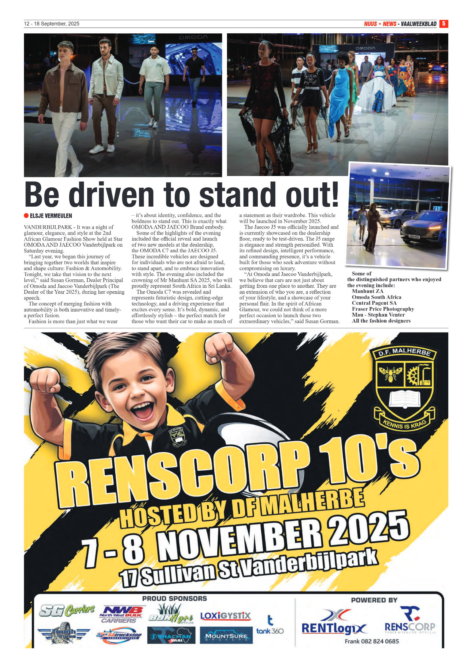 Vaalweekblad 12 – 18 September, 2025 page 5