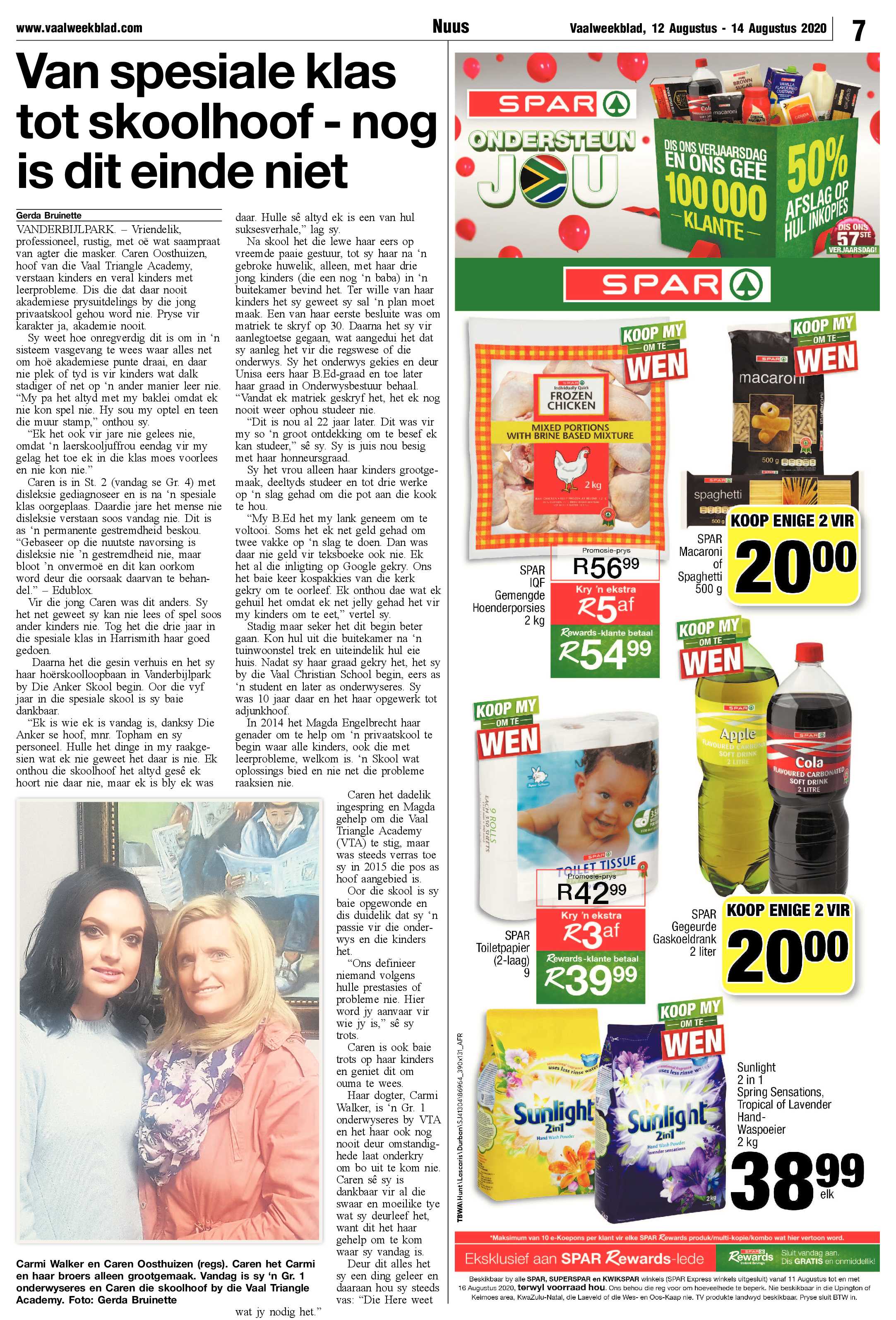 Vaalweekblad 12 Augustus – 14 Augustus 2020 page 7