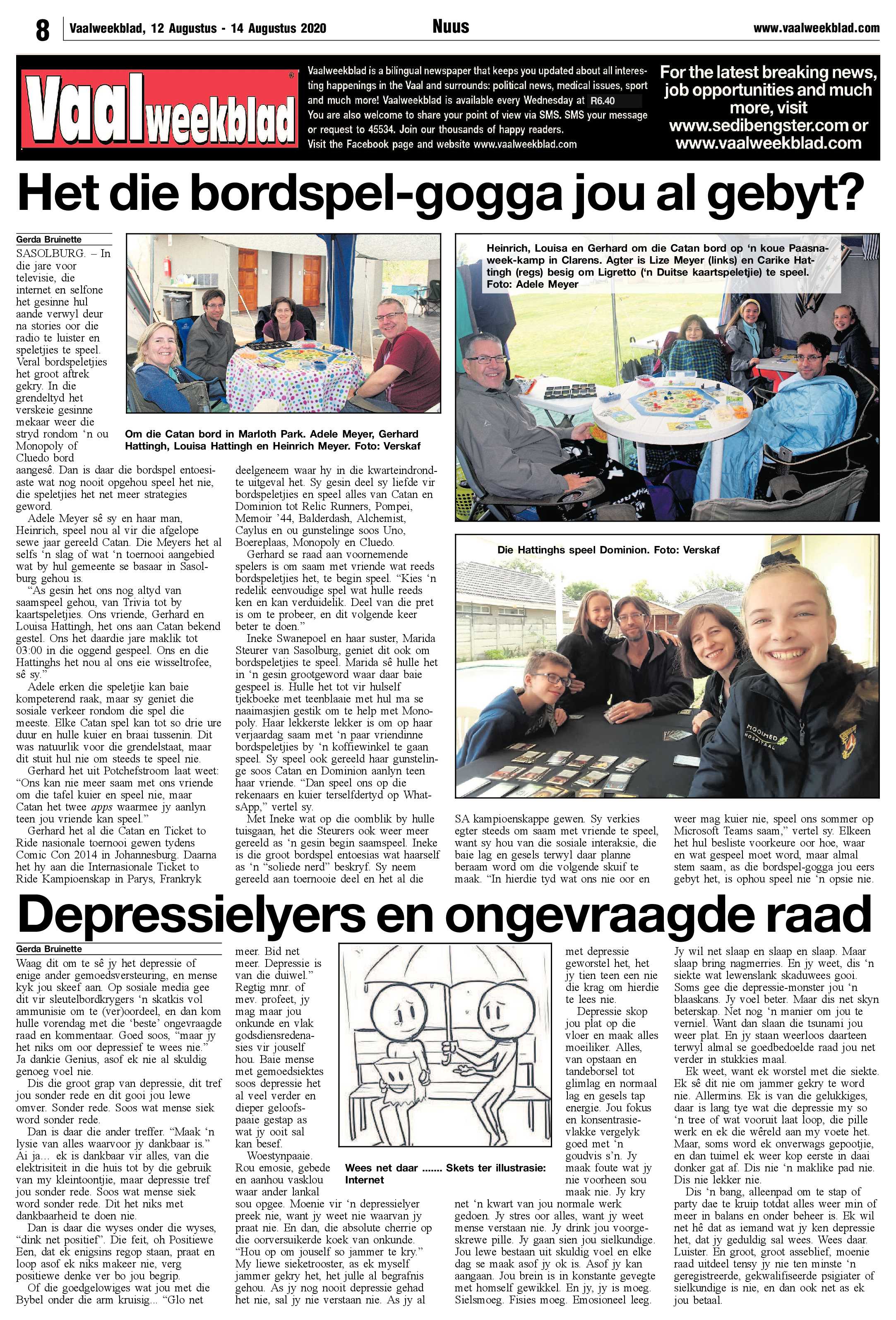 Vaalweekblad 12 Augustus – 14 Augustus 2020 page 8