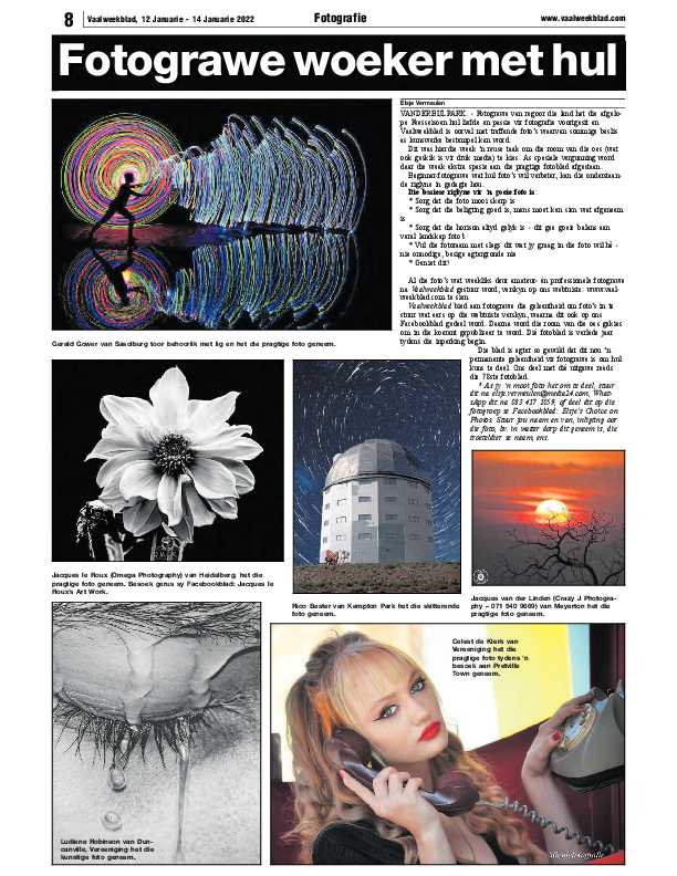 Vaalweekblad 12 Januarie – 14 Januarie 2022 page 8
