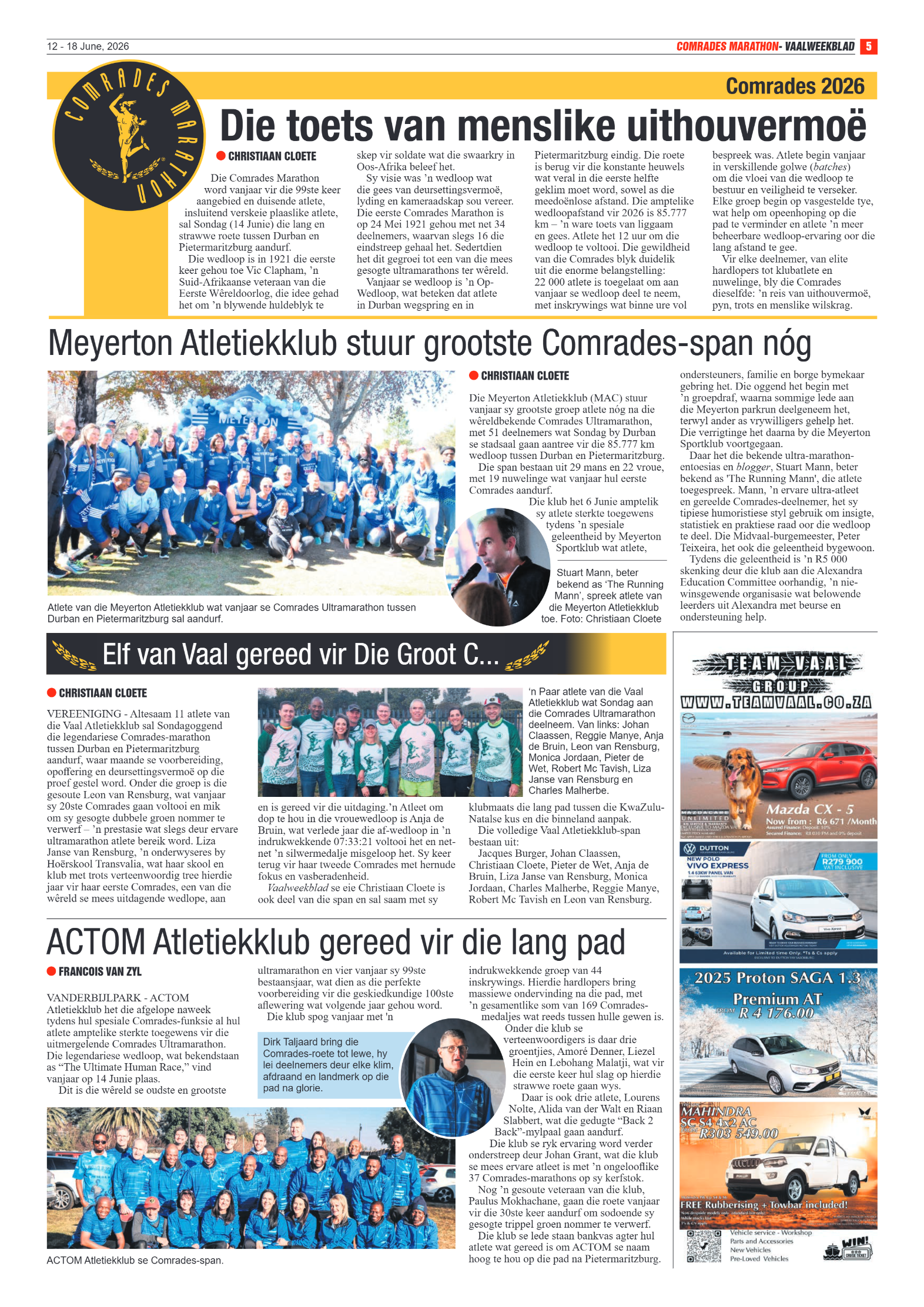 Vaalweekblad – 12 Junie 2026 page 5