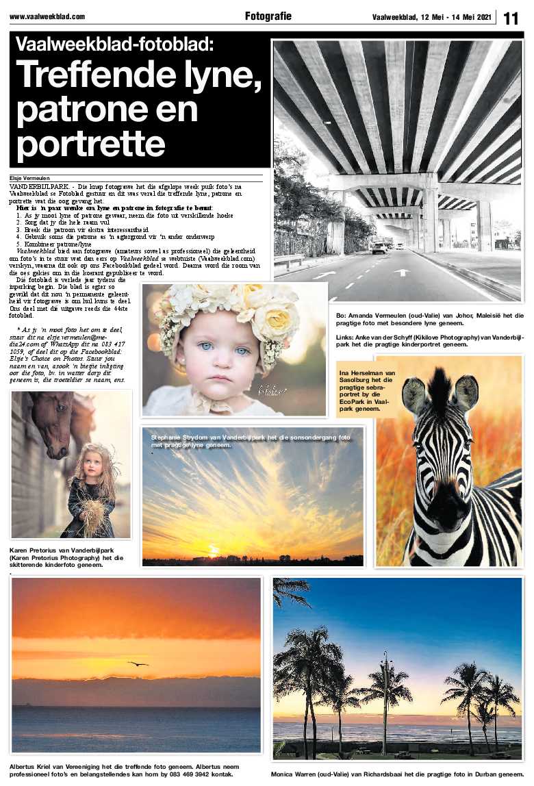 Vaalweekblad, 12 Mei – 14 Mei 2021 page 11