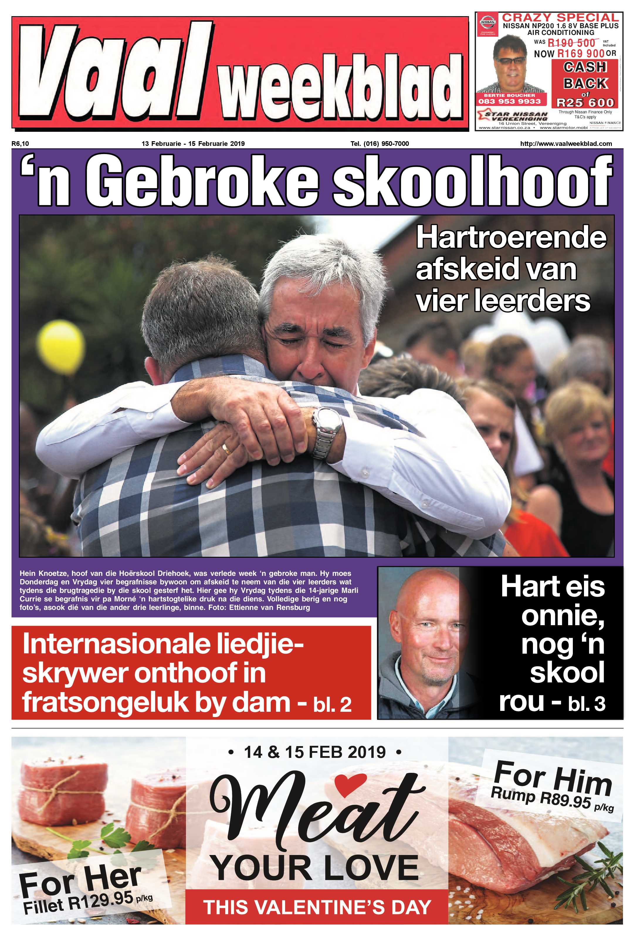 Vaalweekblad 13 – 15 Februarie 2019 page 1