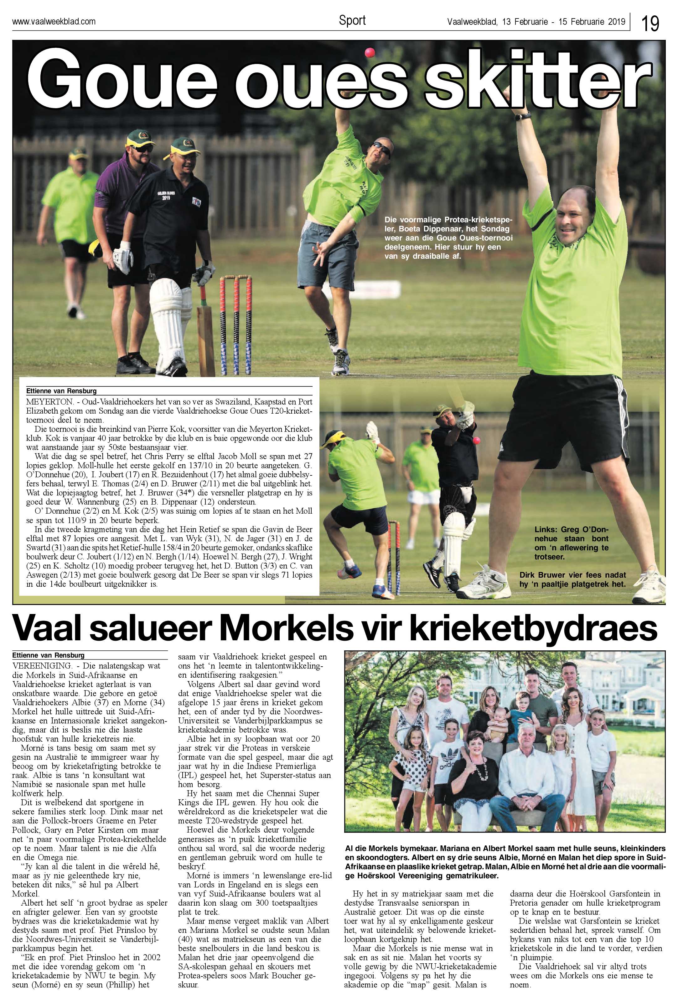Vaalweekblad 13 – 15 Februarie 2019 page 19