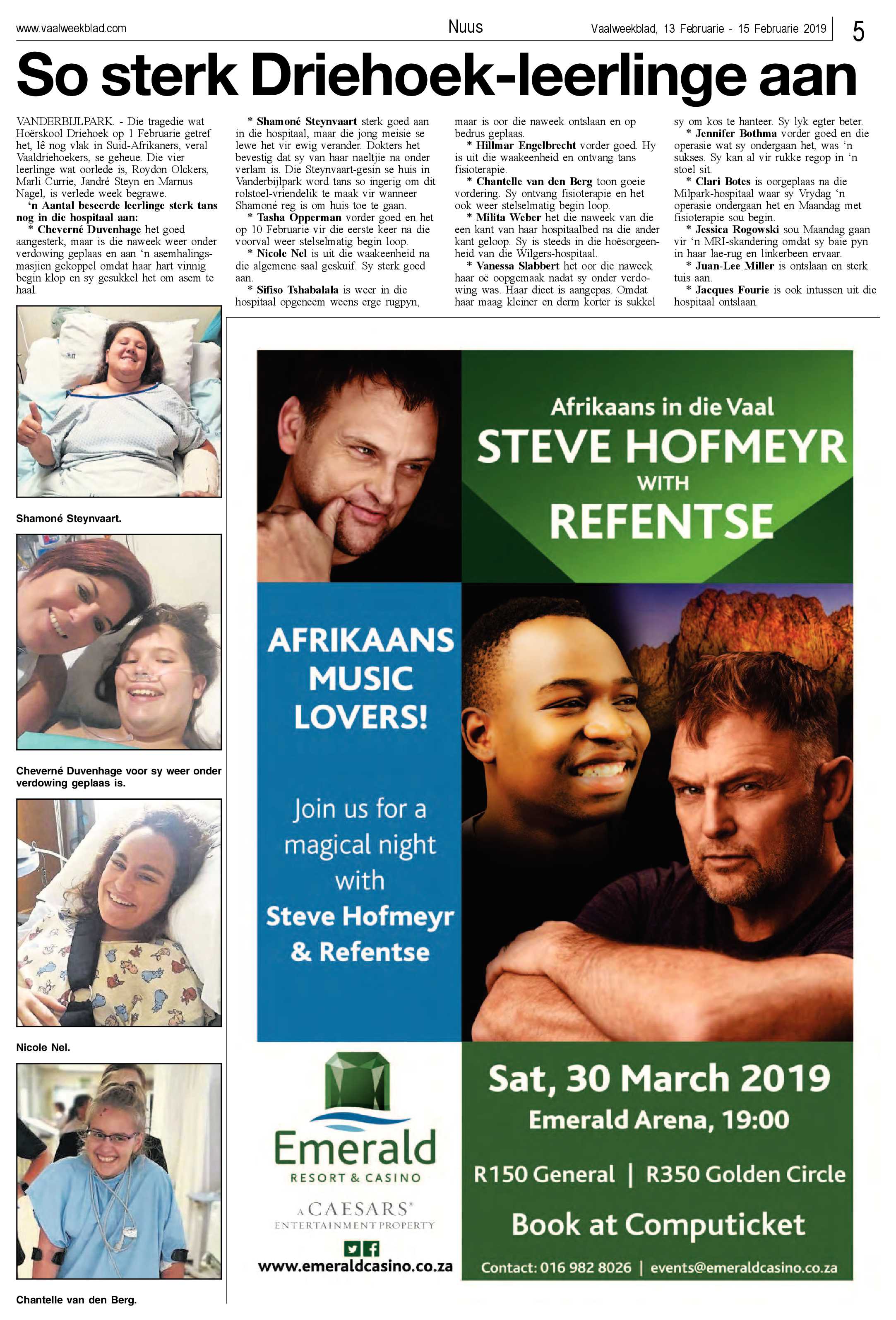 Vaalweekblad 13 – 15 Februarie 2019 page 5