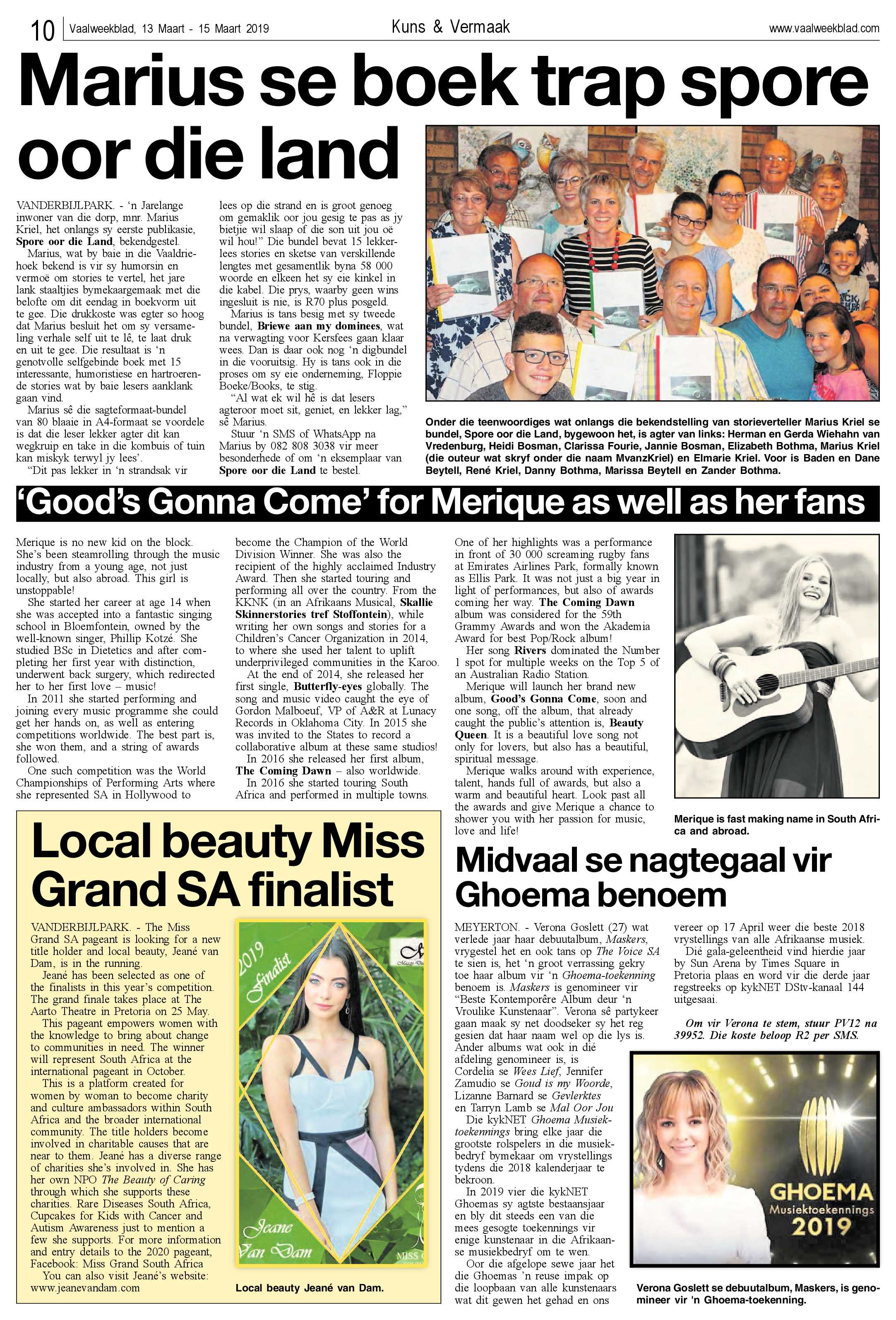 Vaalweekblad 13 – 15 Maart 2019 page 10