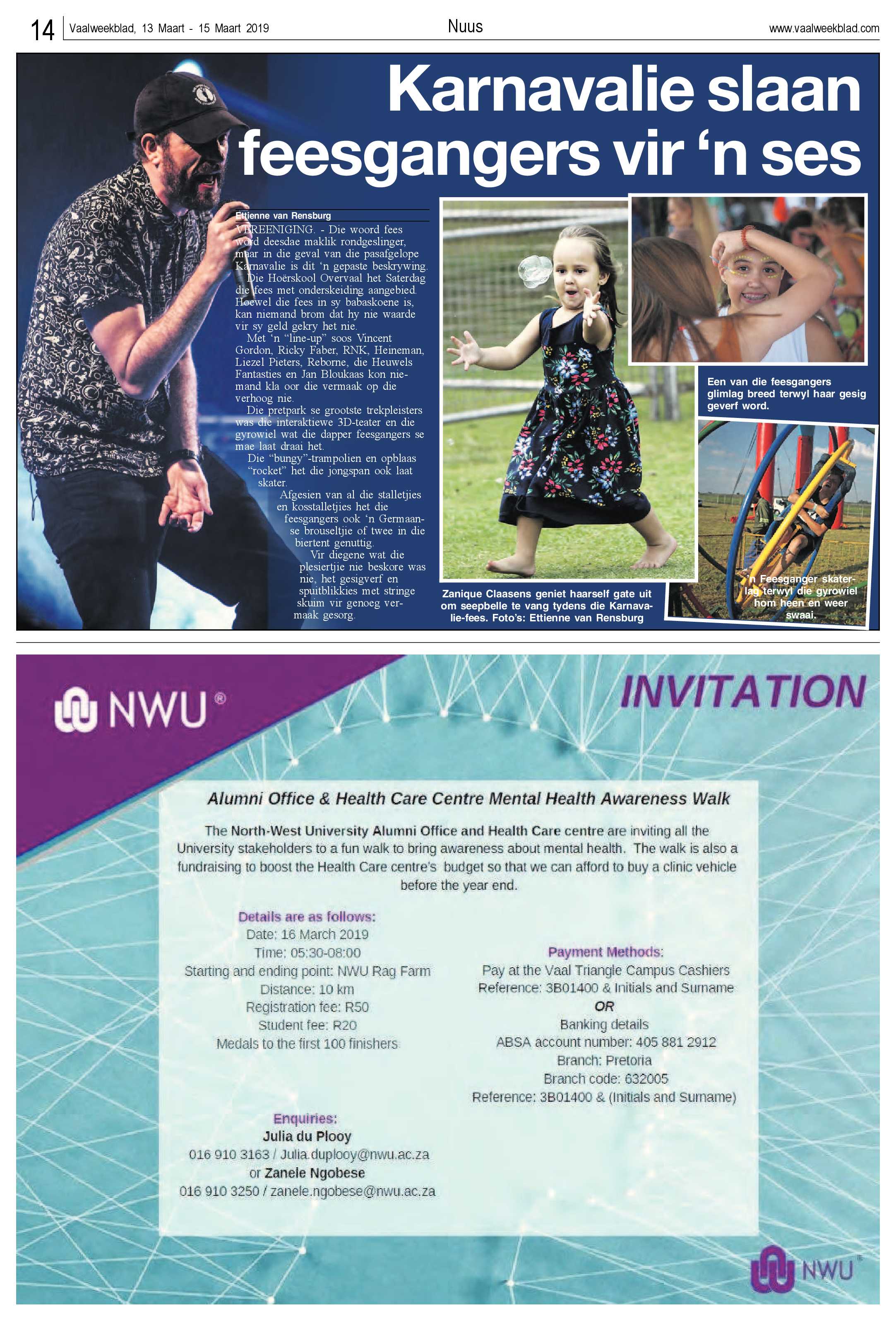 Vaalweekblad 13 – 15 Maart 2019 page 14