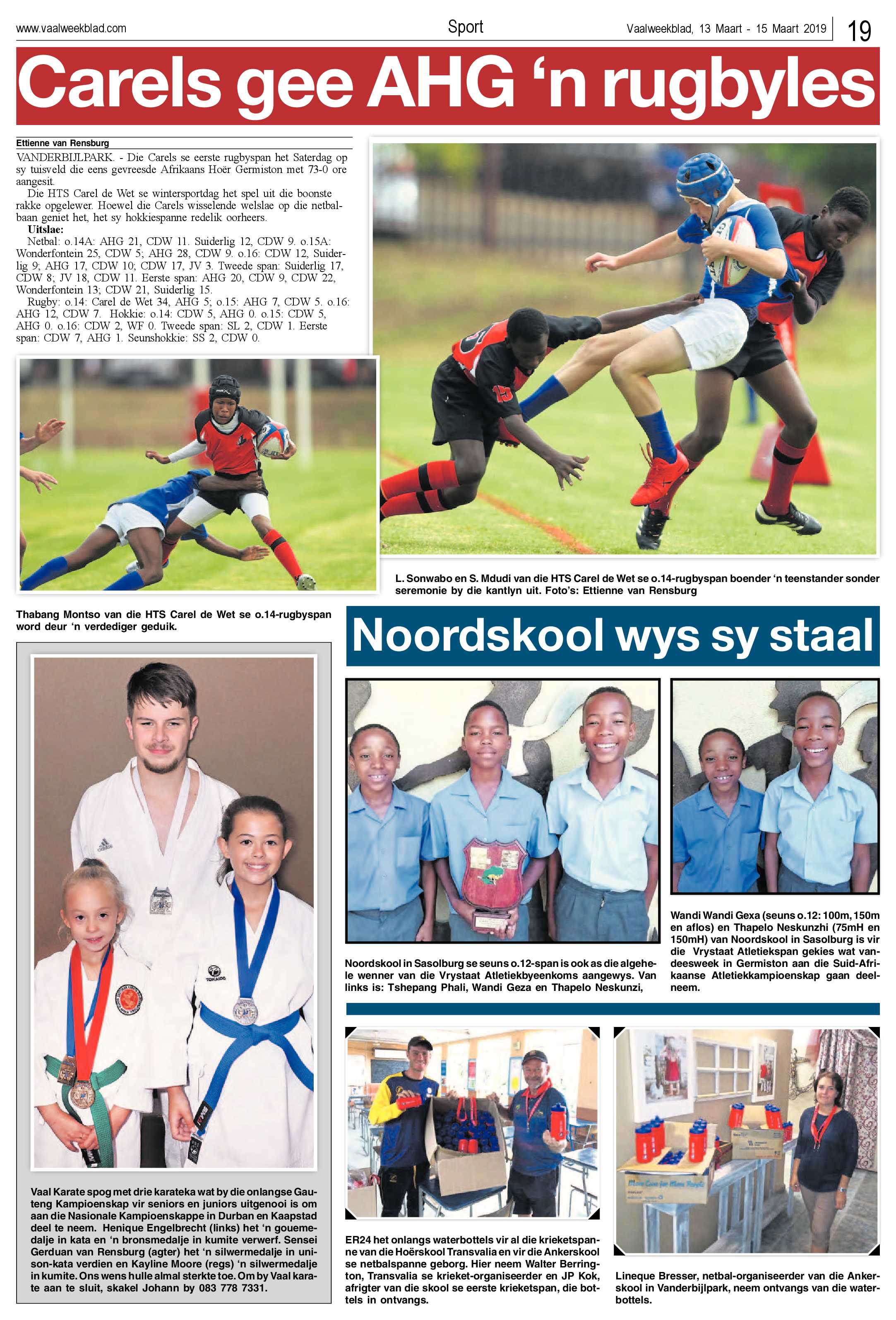 Vaalweekblad 13 – 15 Maart 2019 page 19