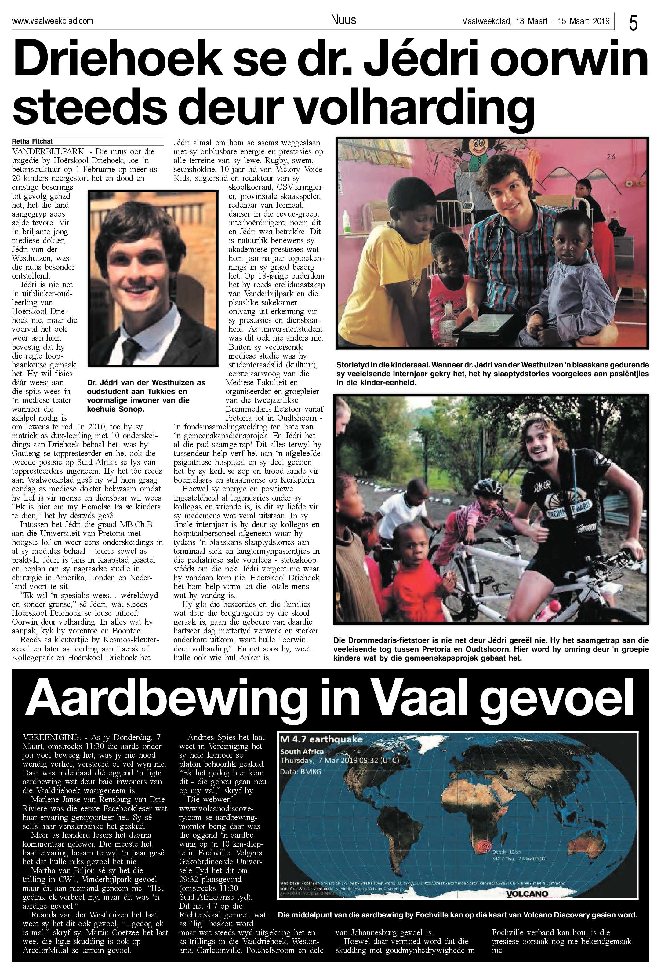 Vaalweekblad 13 – 15 Maart 2019 page 5