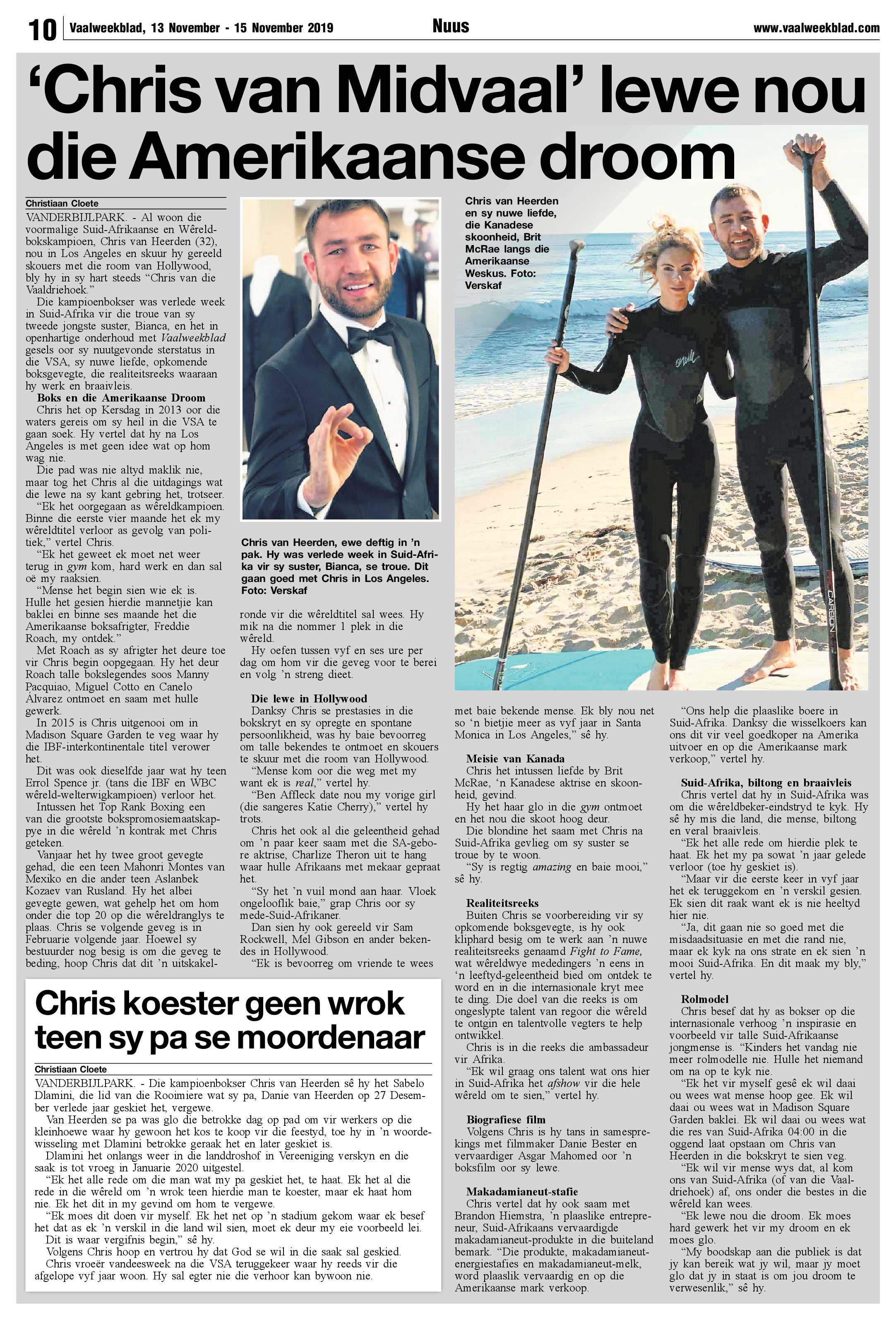 Vaalweekblad 13 – 15 November 2019 page 10