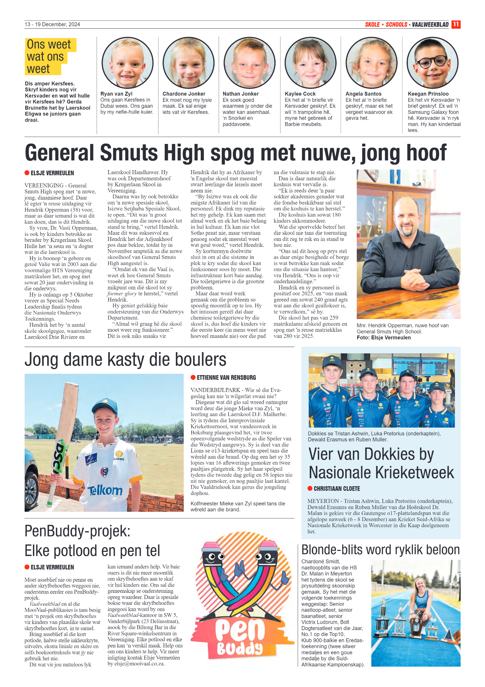 Vaalweekblad 13 – 19 December, 2024 page 11