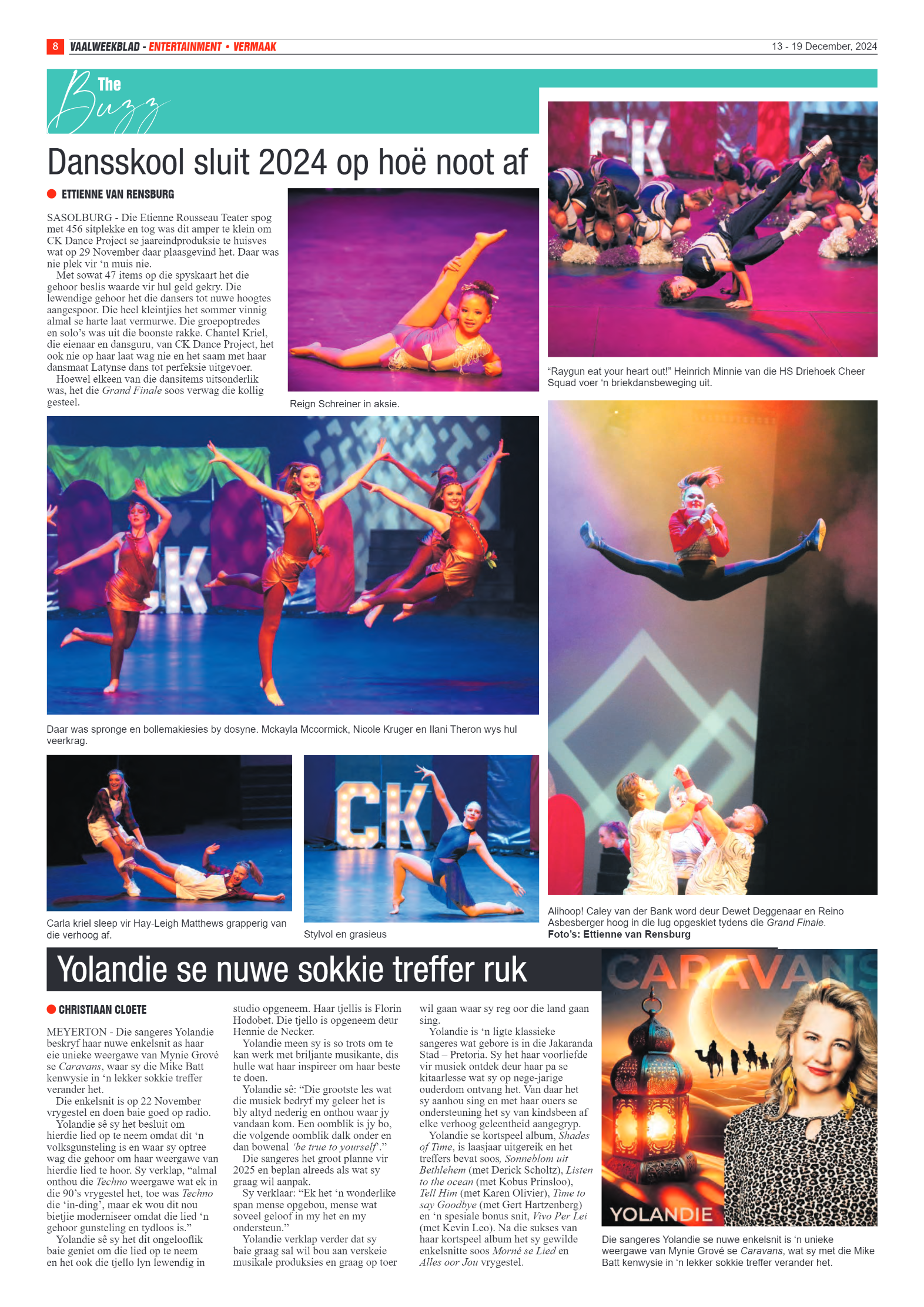 Vaalweekblad 13 – 19 December, 2024 page 8
