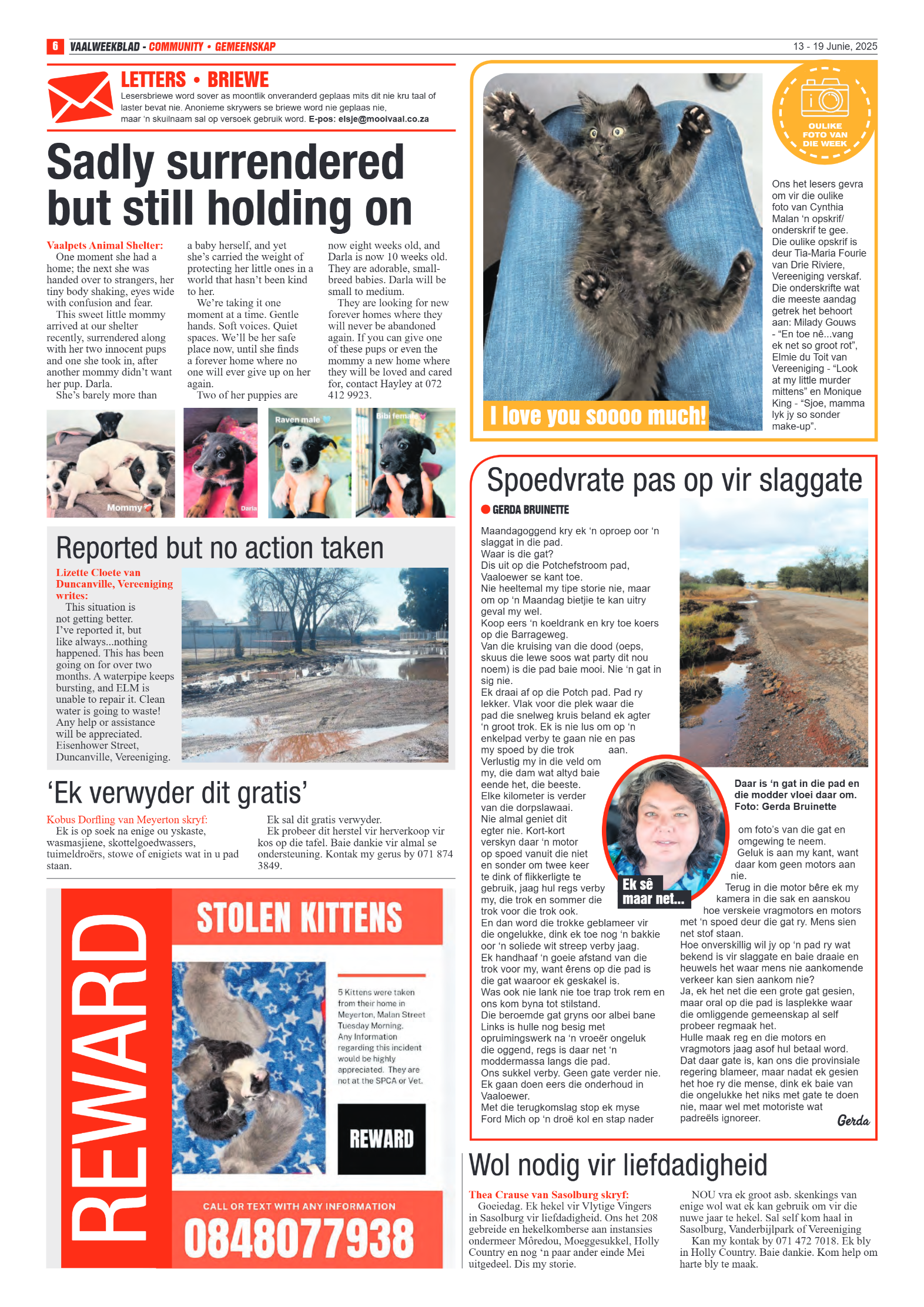 Vaalweekblad 13 – 19 Junie, 2025 page 6