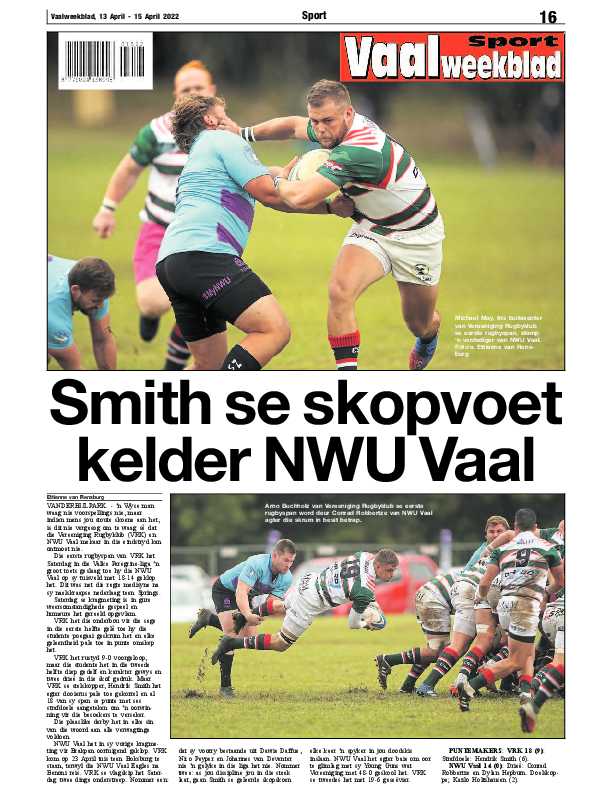 Vaalweekblad, 13 April – 15 April 2022 page 16