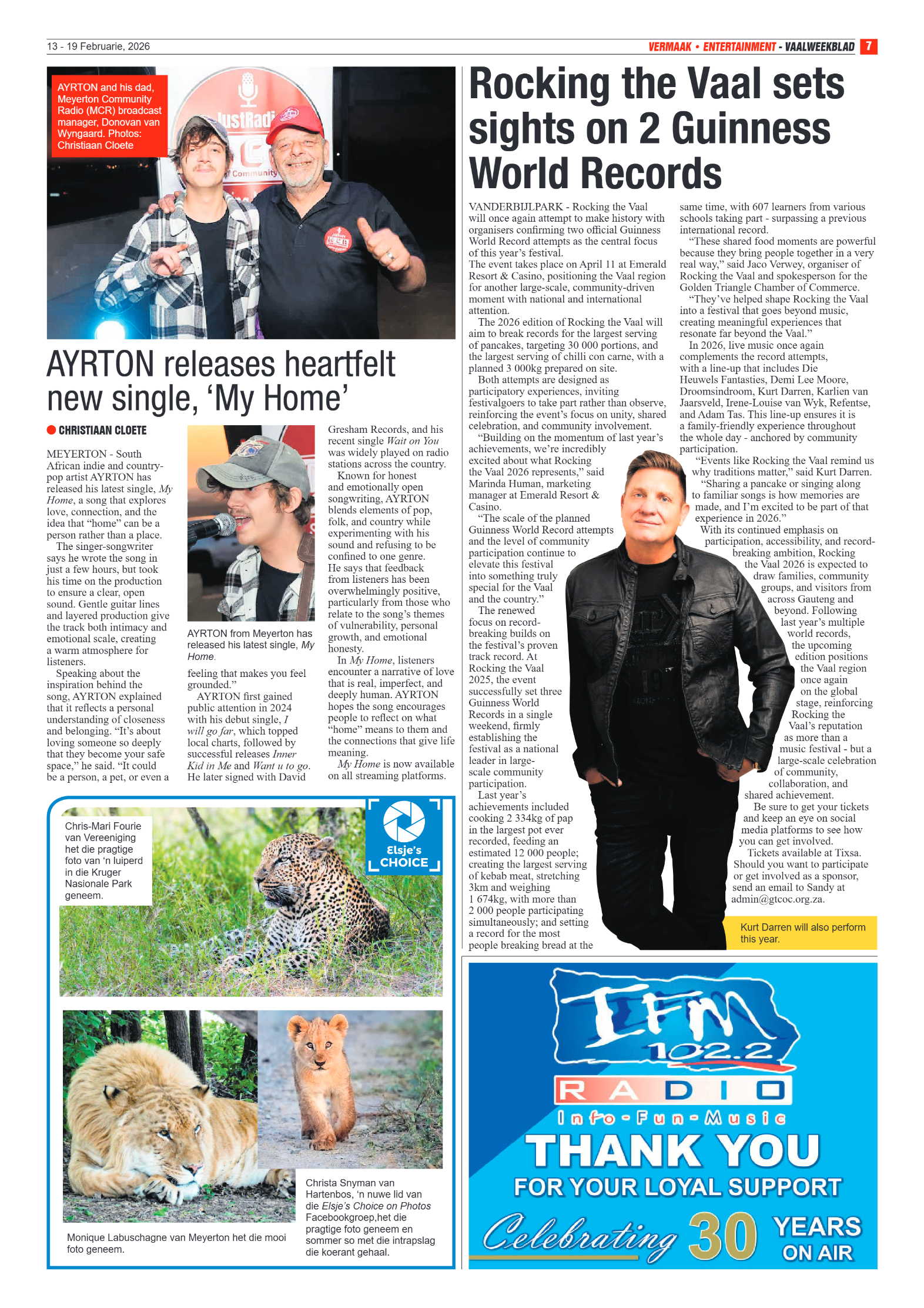 Vaalweekblad – 13 Februarie 2026 page 7