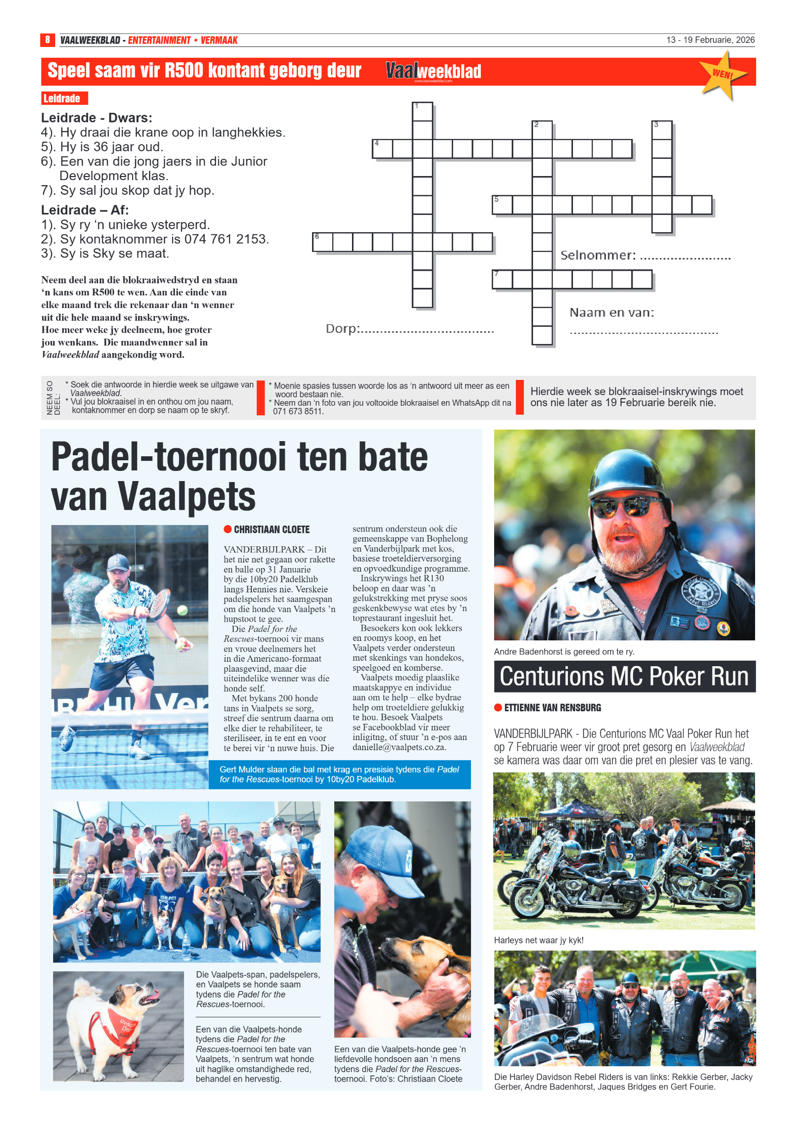 Vaalweekblad – 13 Februarie 2026 page 8