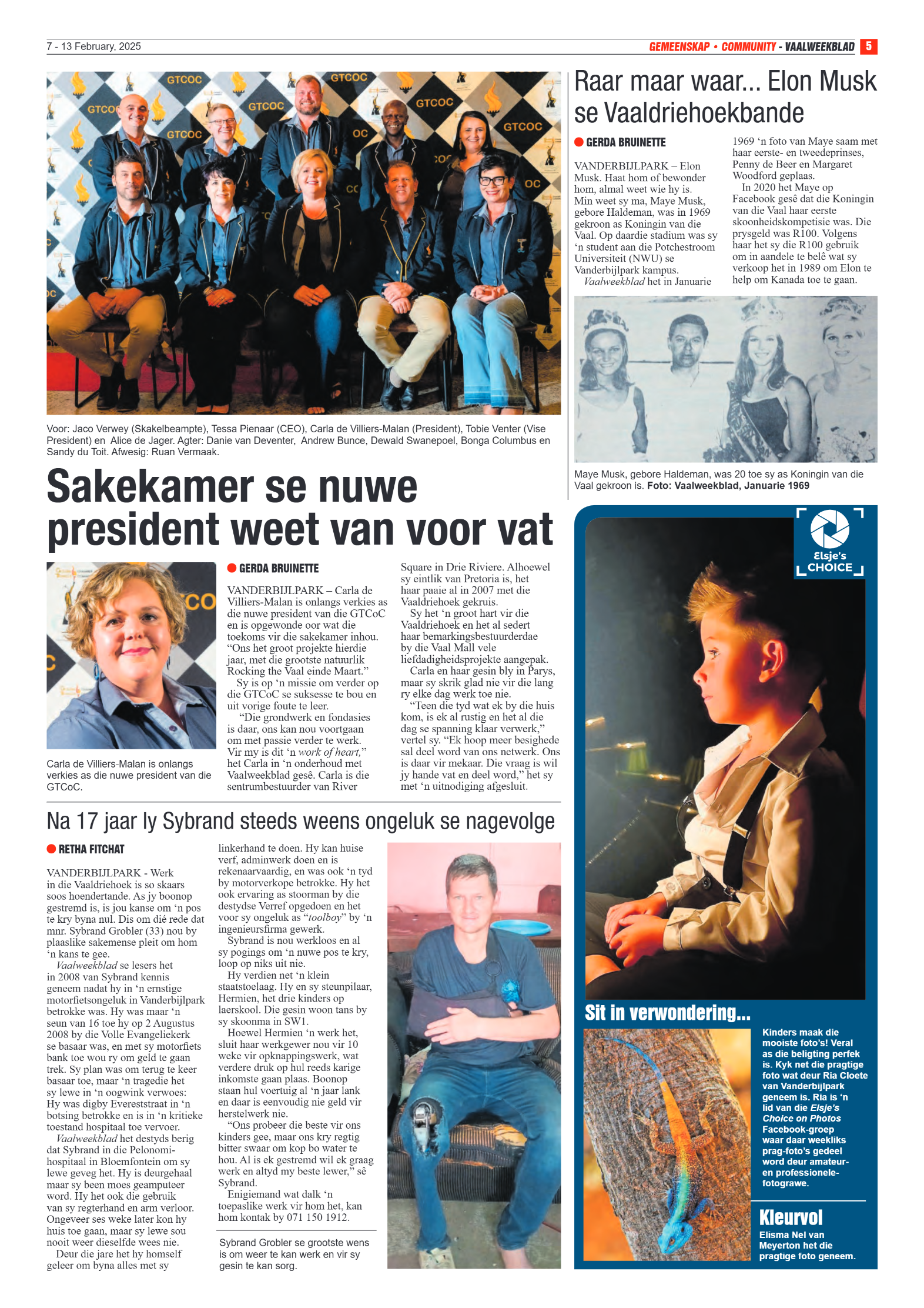 Vaalweekblad – 13 February, 2025 page 5