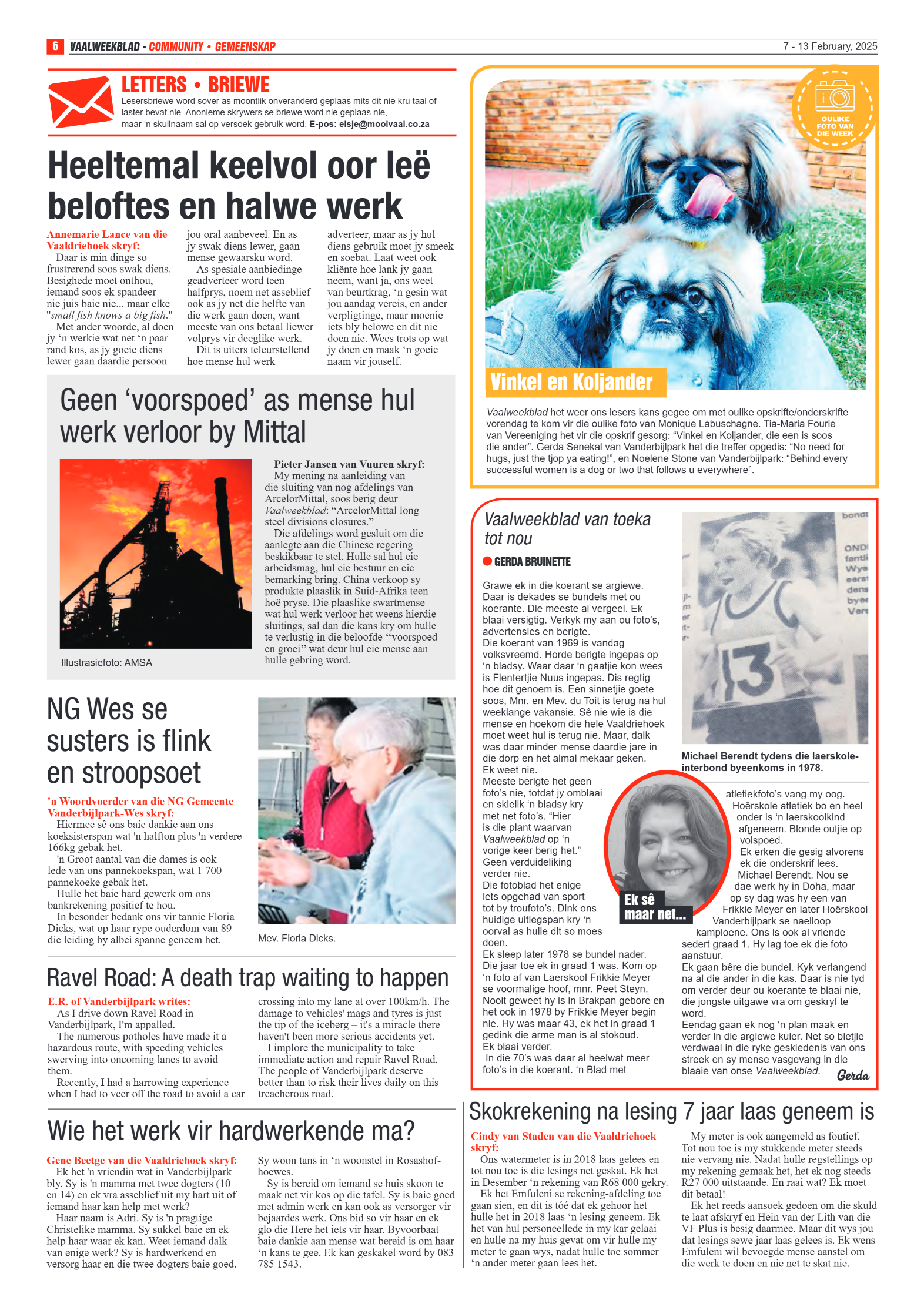 Vaalweekblad – 13 February, 2025 page 6