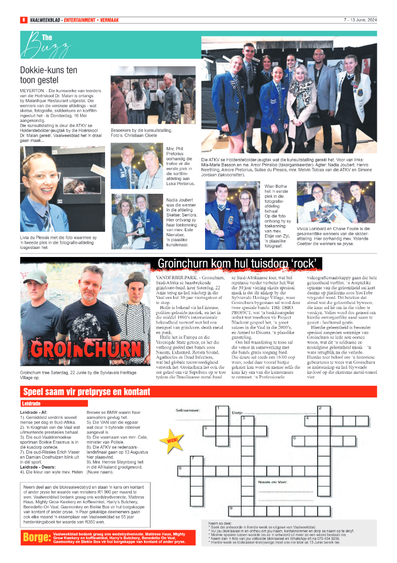 Vaalweekblad – 13 June, 2024 page 8