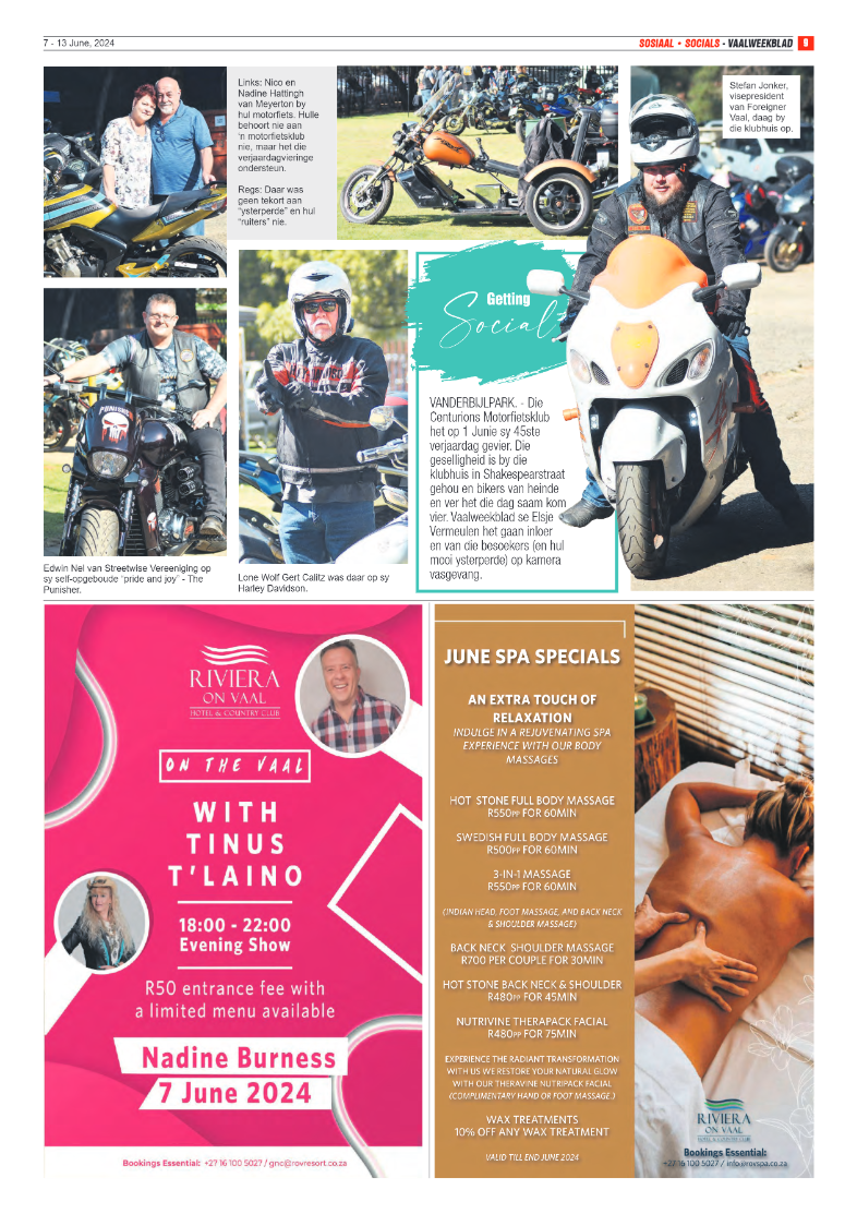 Vaalweekblad – 13 June, 2024 page 9