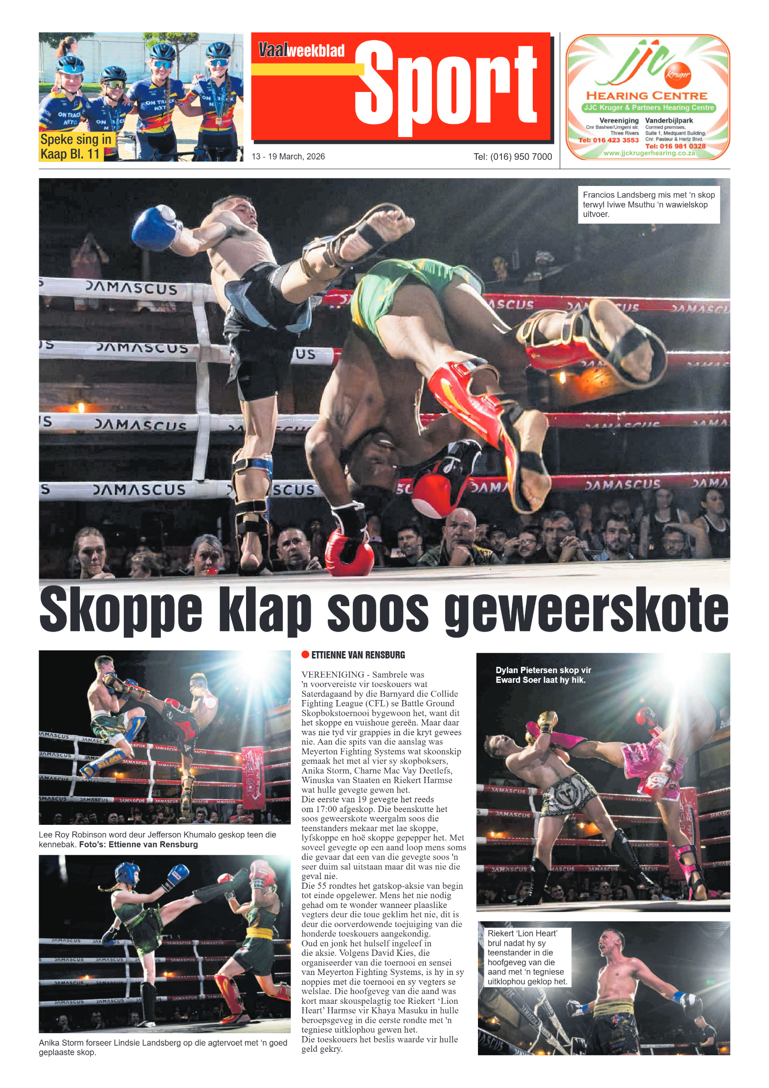 Vaalweekblad – 13 Maart page 12