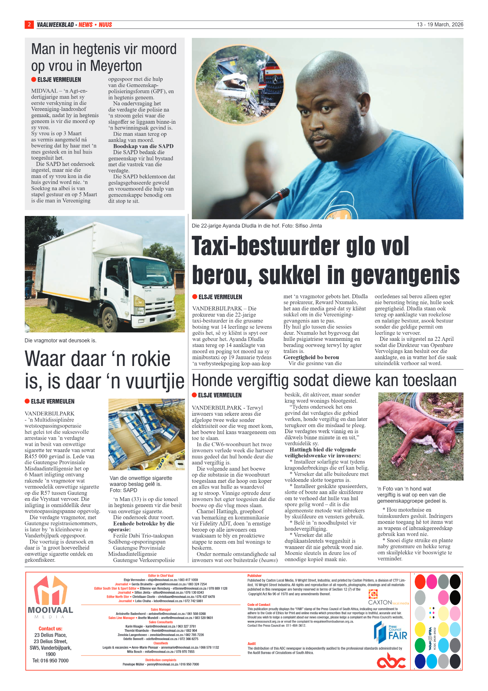 Vaalweekblad – 13 Maart page 2