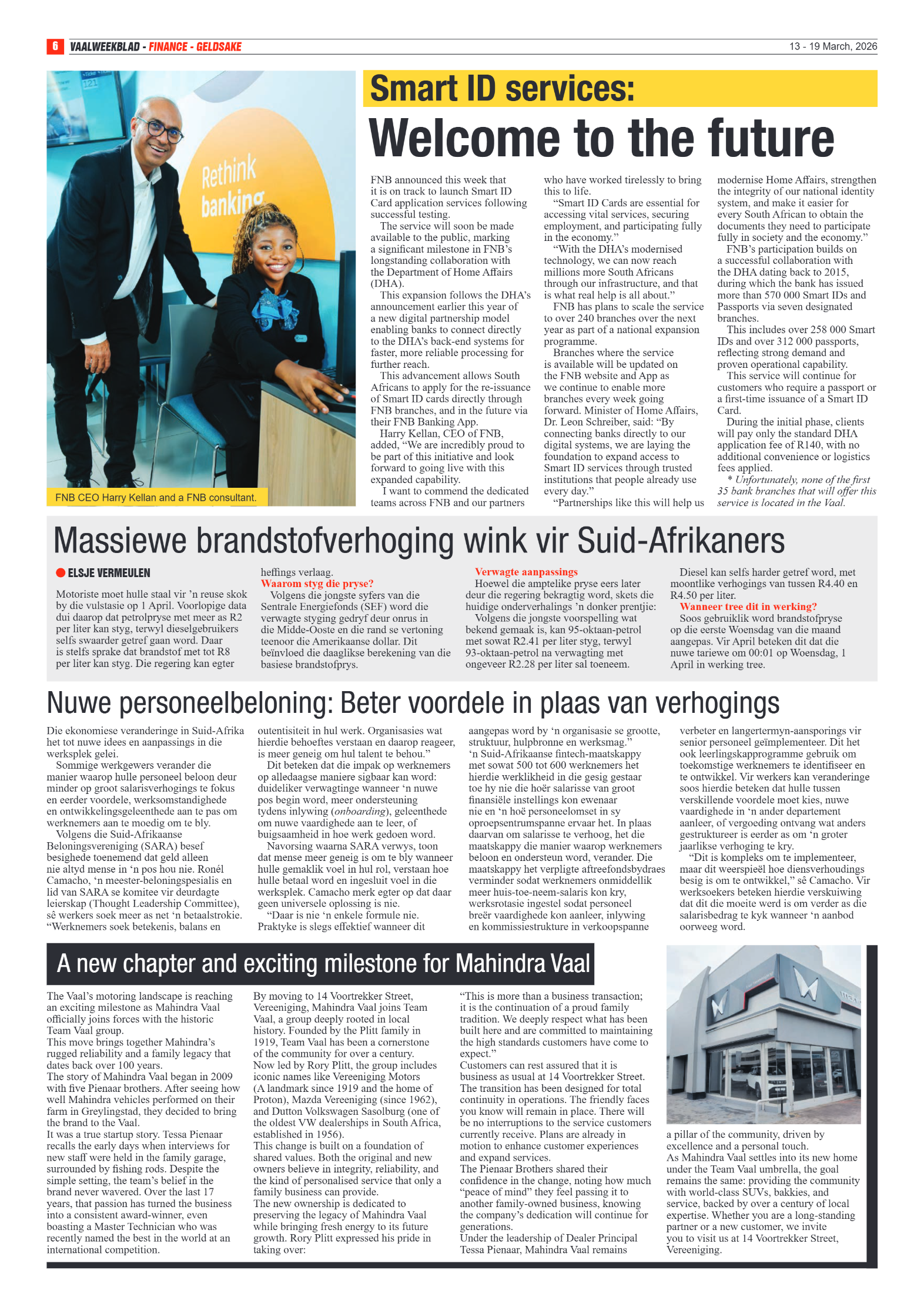 Vaalweekblad – 13 Maart page 6