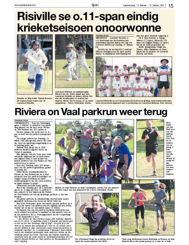 Vaalweekblad 13 Oktober – 15 Oktober 2021 page 15