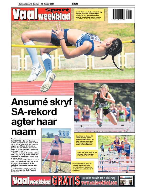 Vaalweekblad 13 Oktober – 15 Oktober 2021 page 16
