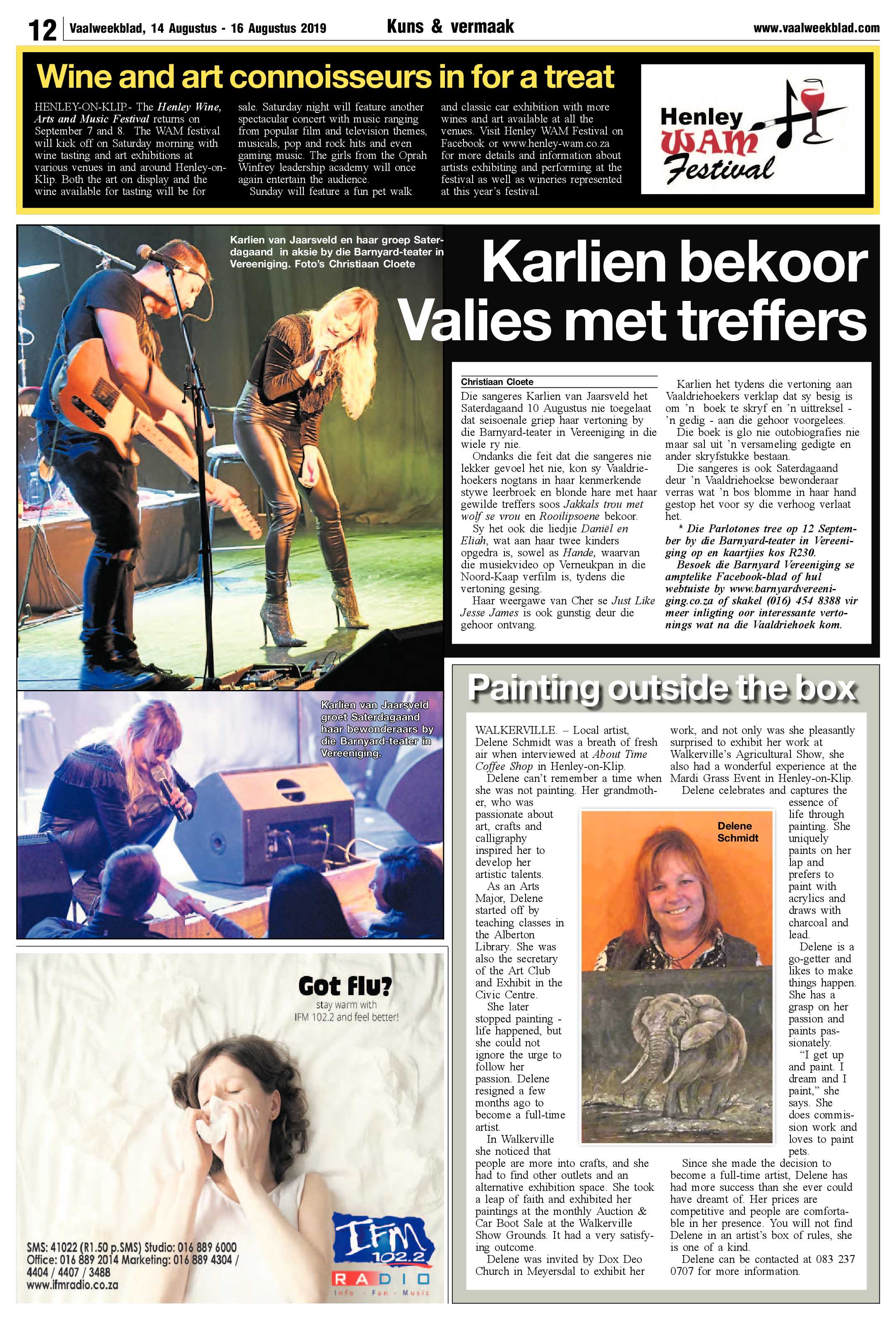 Vaalweekblad 14 – 16 Augustus 2019 page 12