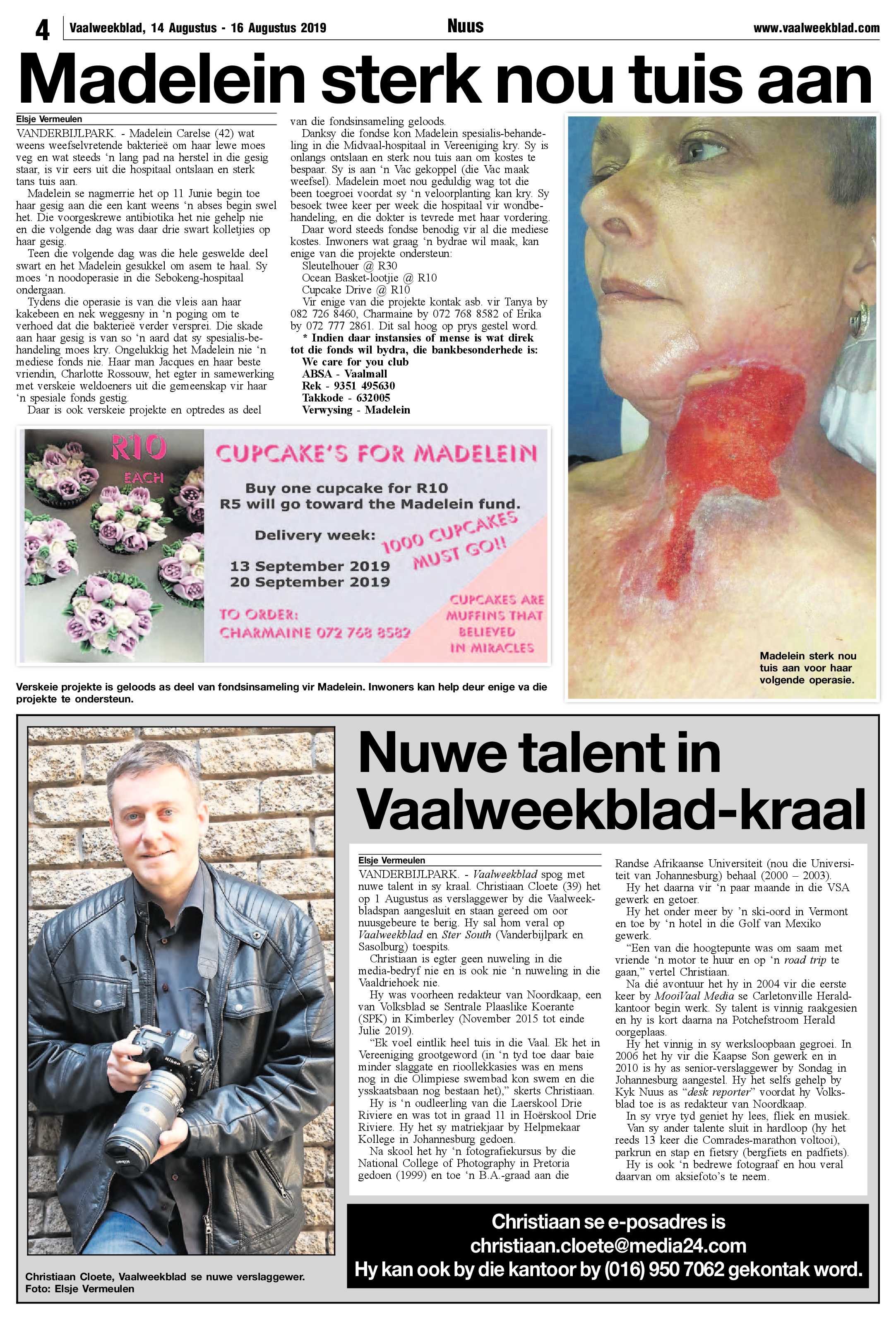Vaalweekblad 14 – 16 Augustus 2019 page 4