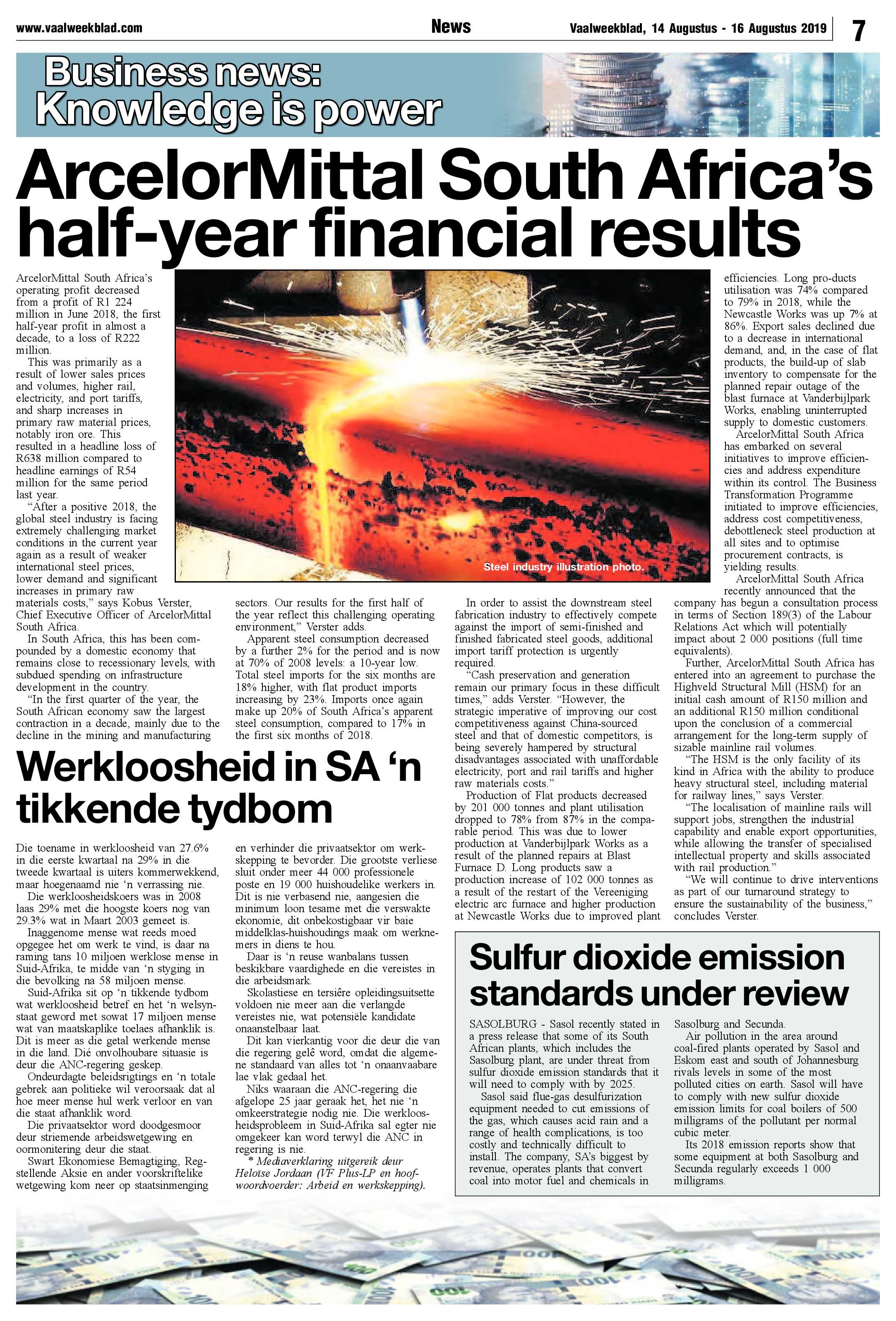 Vaalweekblad 14 – 16 Augustus 2019 page 7